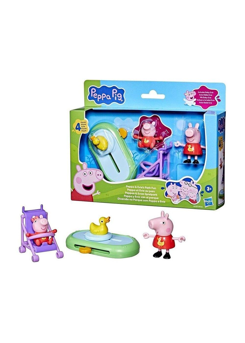 PEPPA PIG PLAYSET - PEPPA Y EVIE VAN AL PARQUE-2