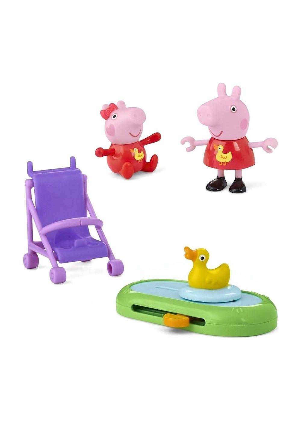 PEPPA PIG PLAYSET - PEPPA Y EVIE VAN AL PARQUE-5