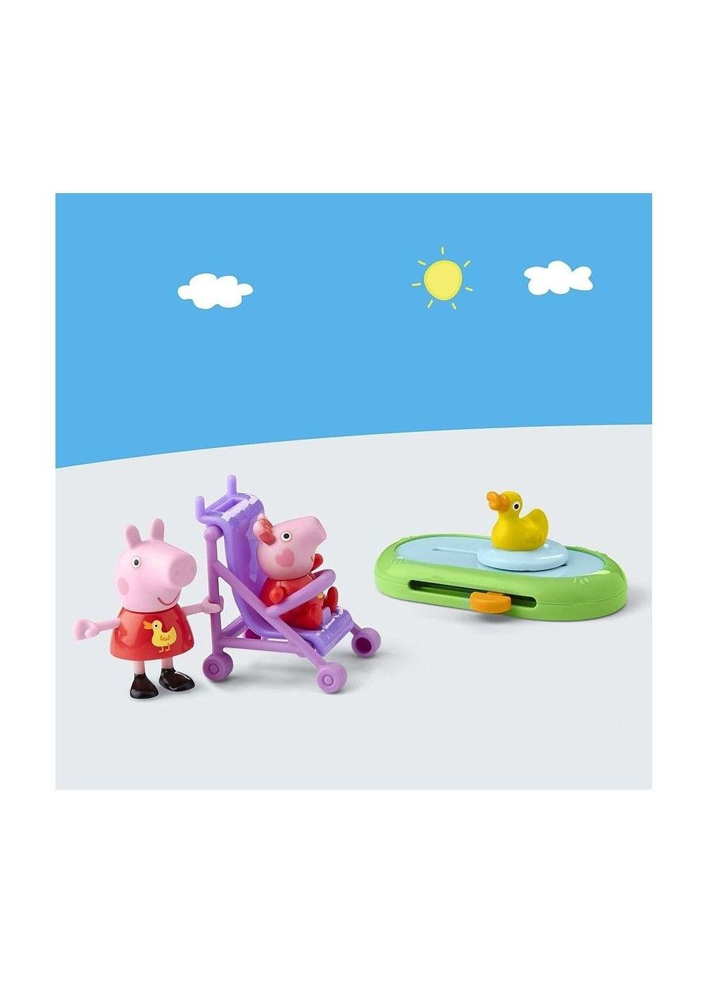 PEPPA PIG PLAYSET - PEPPA Y EVIE VAN AL PARQUE-7