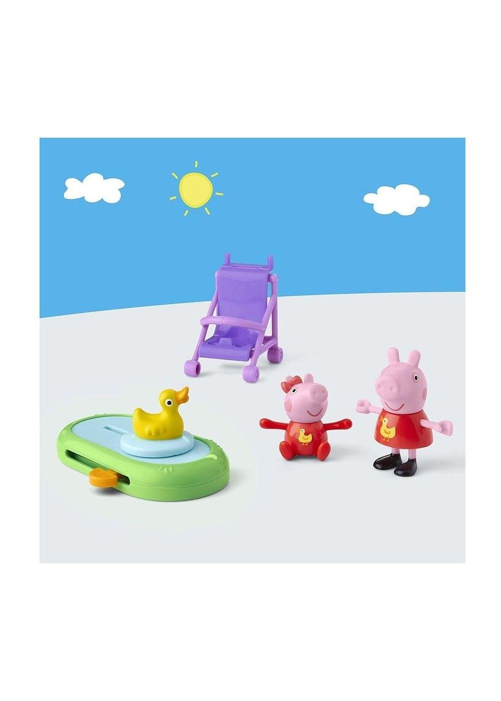 PEPPA PIG PLAYSET - PEPPA Y EVIE VAN AL PARQUE-8