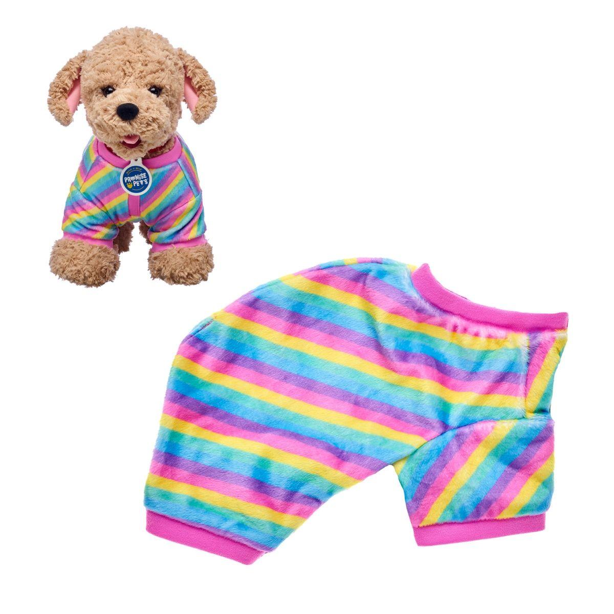 Pijama Lineas Arcoiris Build-A-Bear-0