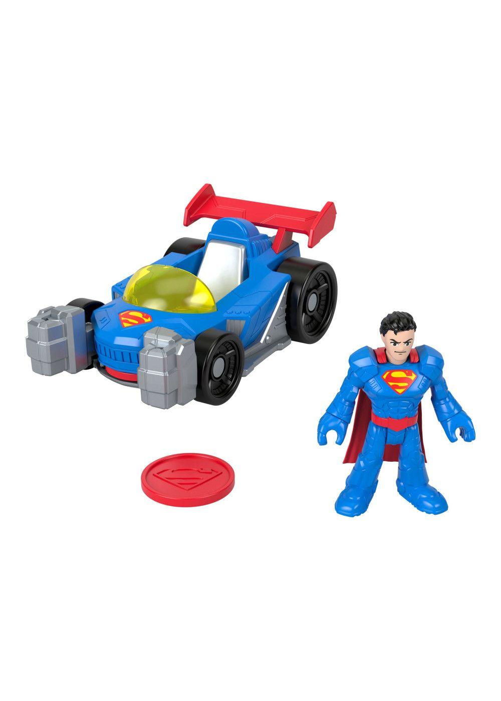 Imaginext Dc Super Friends Superman Vehículo Lanzador-2