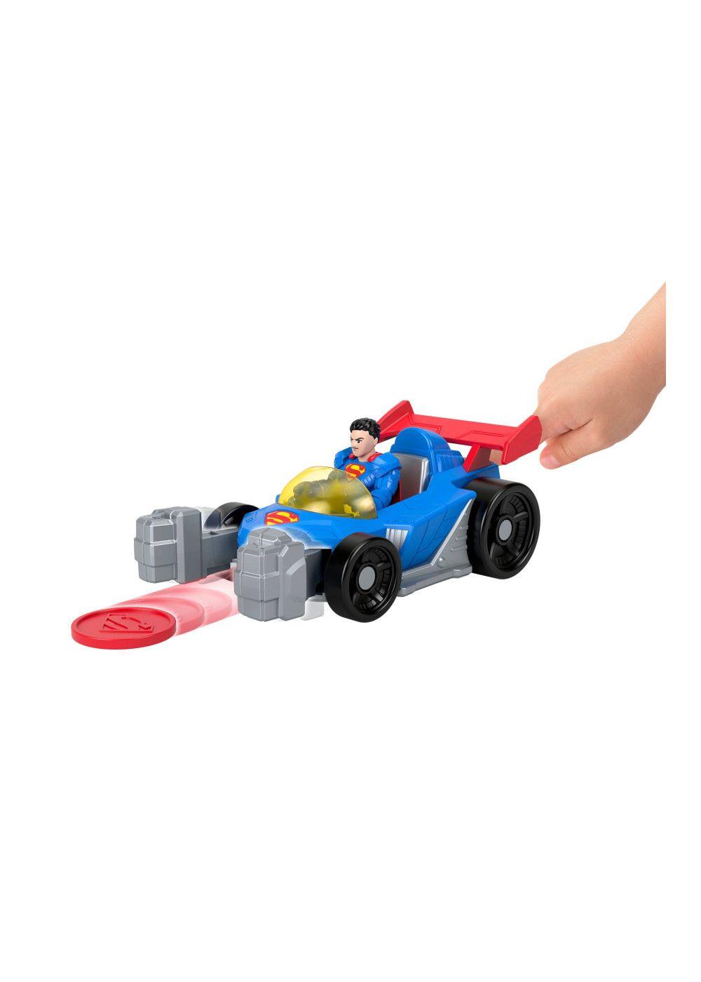 Imaginext Dc Super Friends Superman Vehículo Lanzador-4