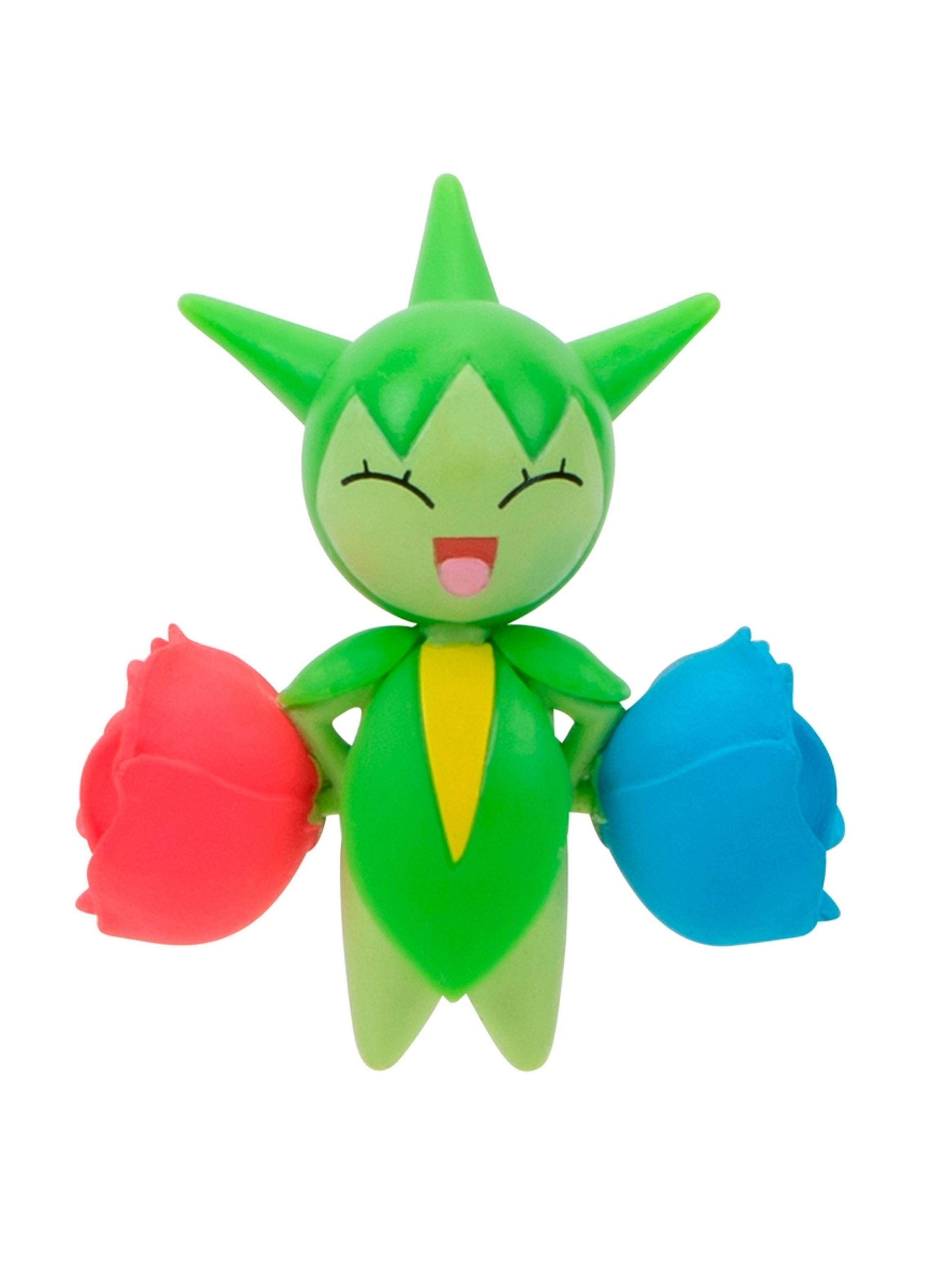 Set 2 figuras de entre 5 a 8 cm pokémon - roselia + pawniard-3