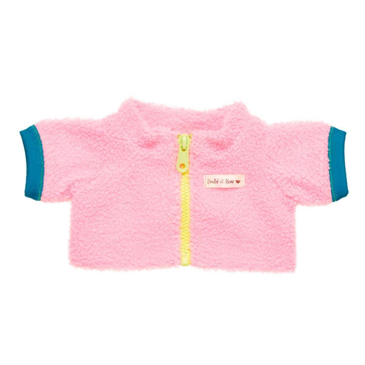 Chaqueta Sherpa Rosada Build-A-Bear-1