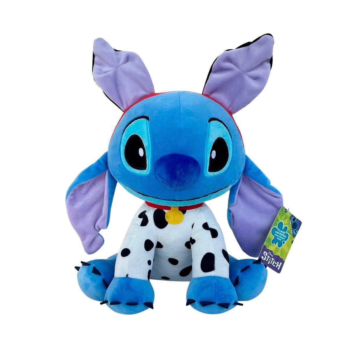 PELUCHE STITCH DISFRAZADO 30 CM - DISFRAZ DALMATA-0
