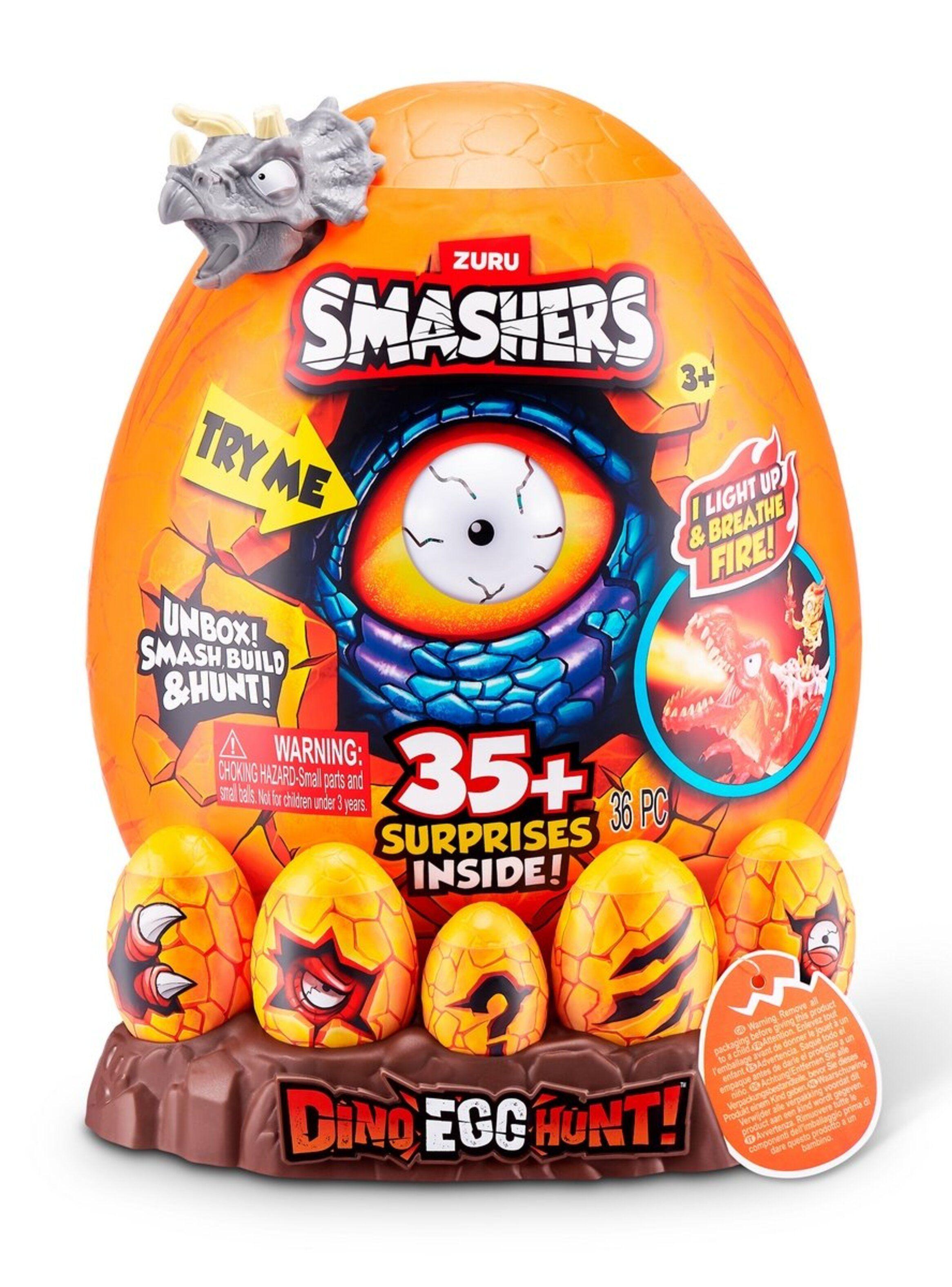Huevo Smashers Cacería Dino Gris-2