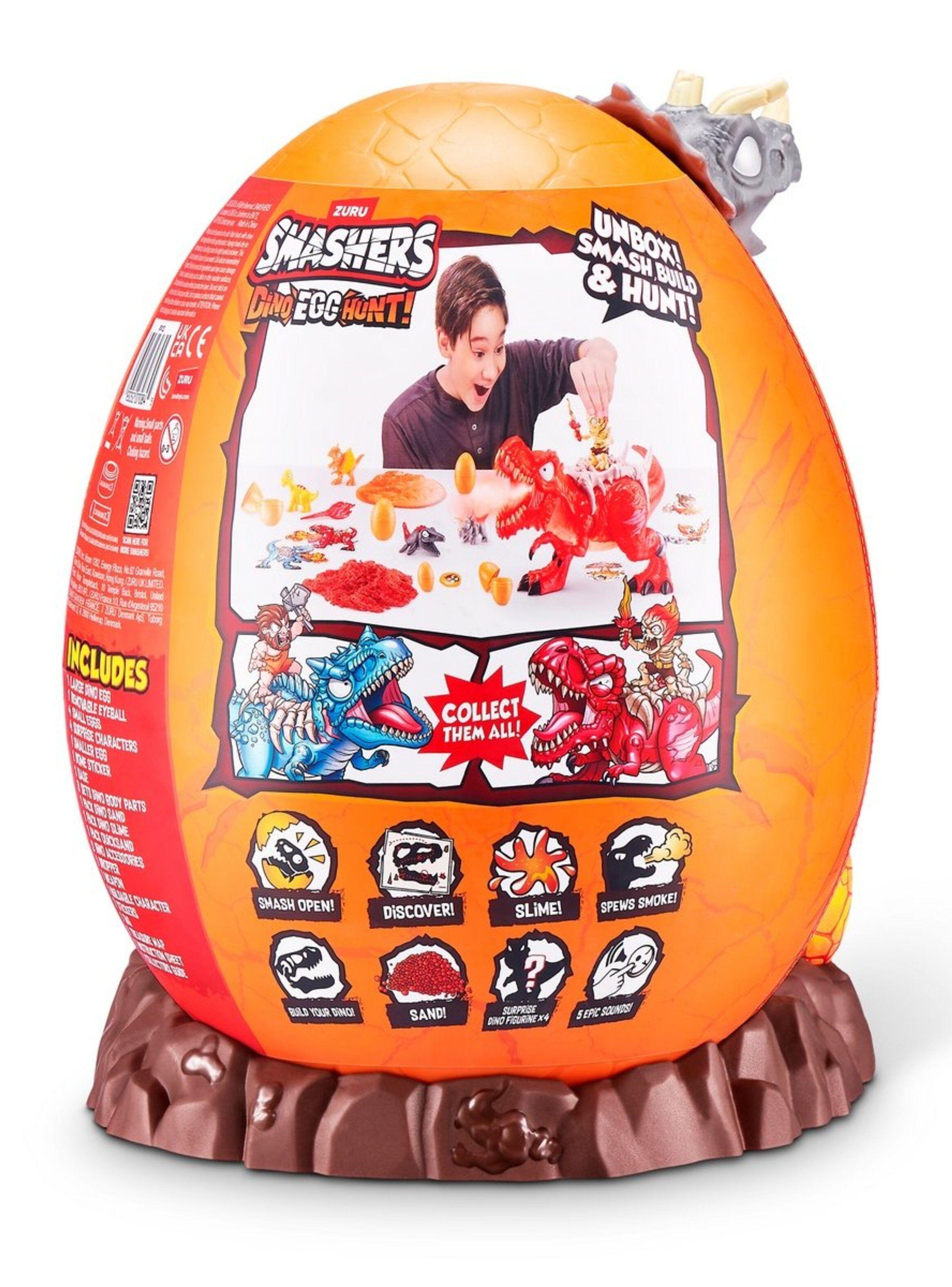 Huevo Smashers Cacería Dino Gris-3