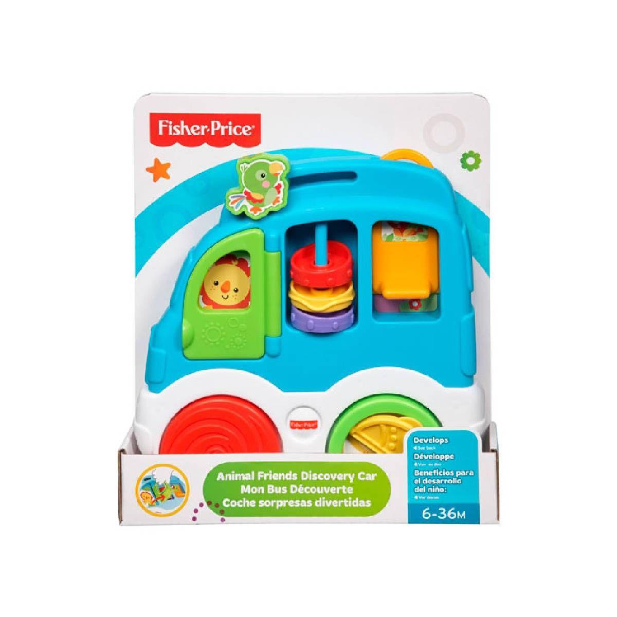 Fisher Price Auto Actividades De Animales-4