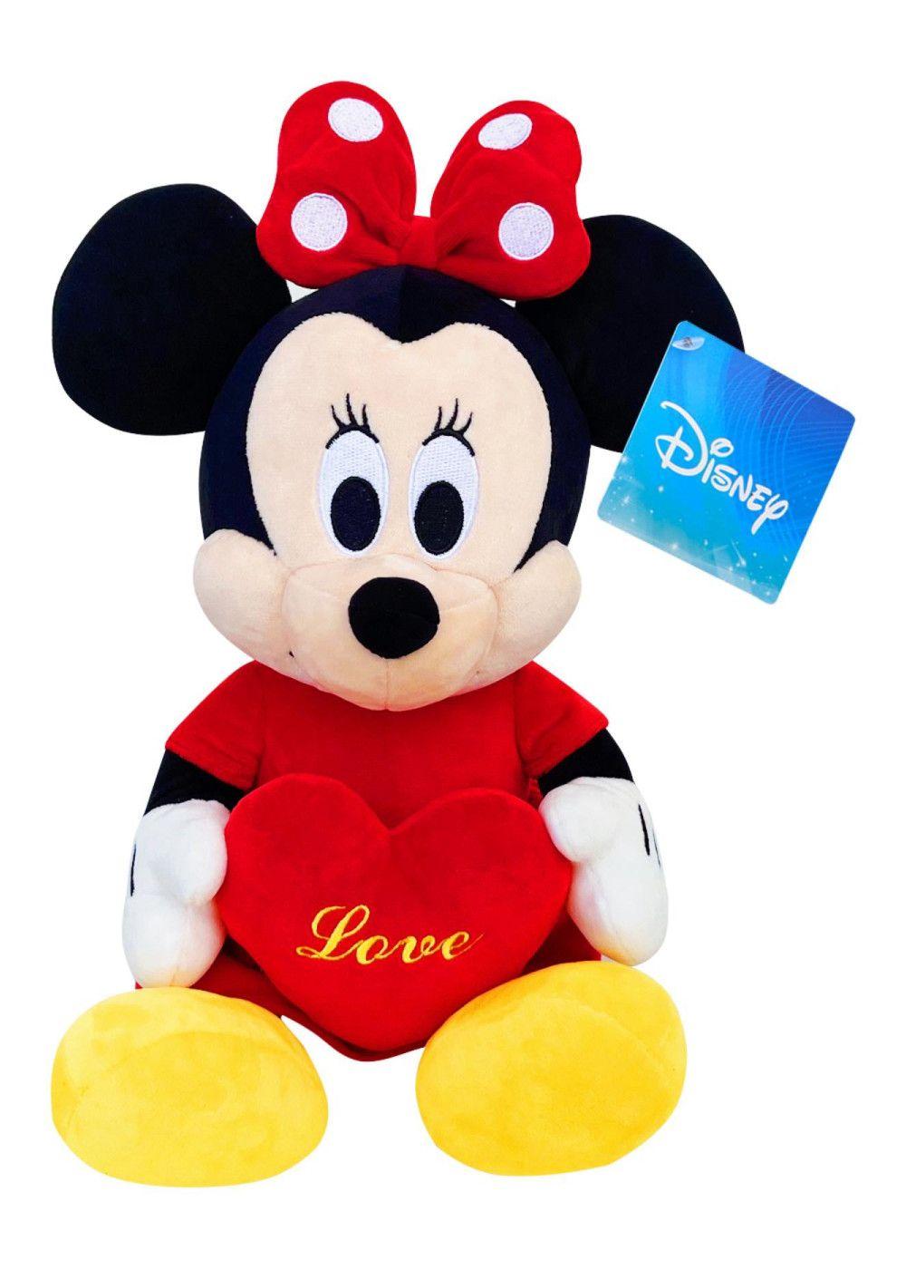 PELUCHE MINNIE CON CORAZON 25CM-0