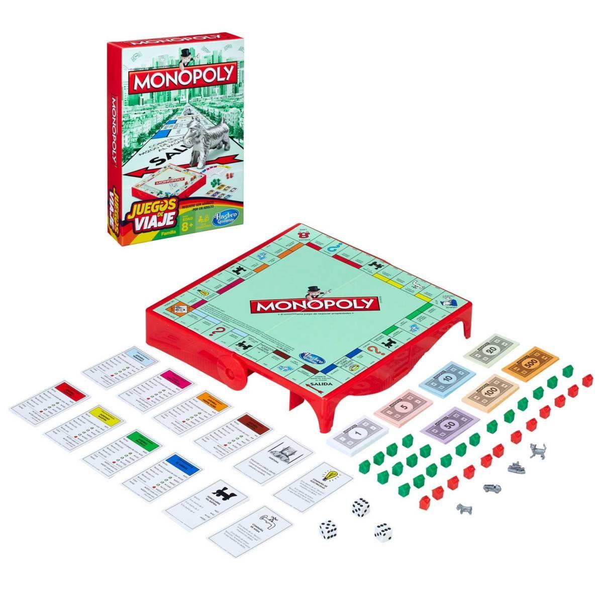 Juegos De Viajes Surtidos Hasbro - Monopoly-0
