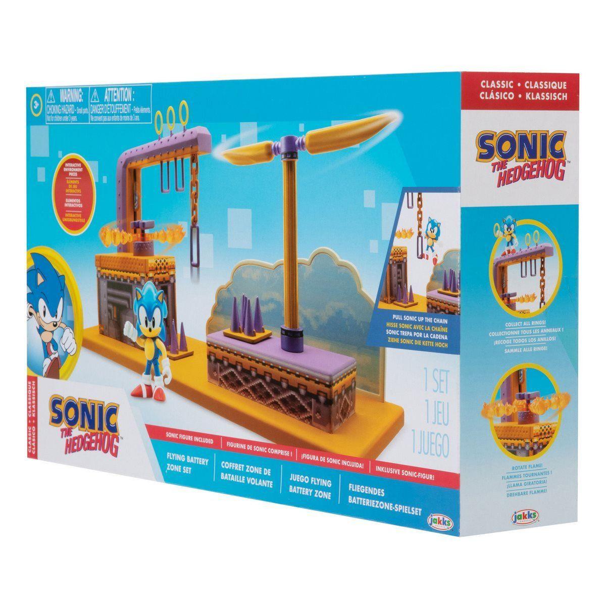 PLAYSET ZONE FLYING BATTERY CON FIGURA SONIC 6 CMS-2