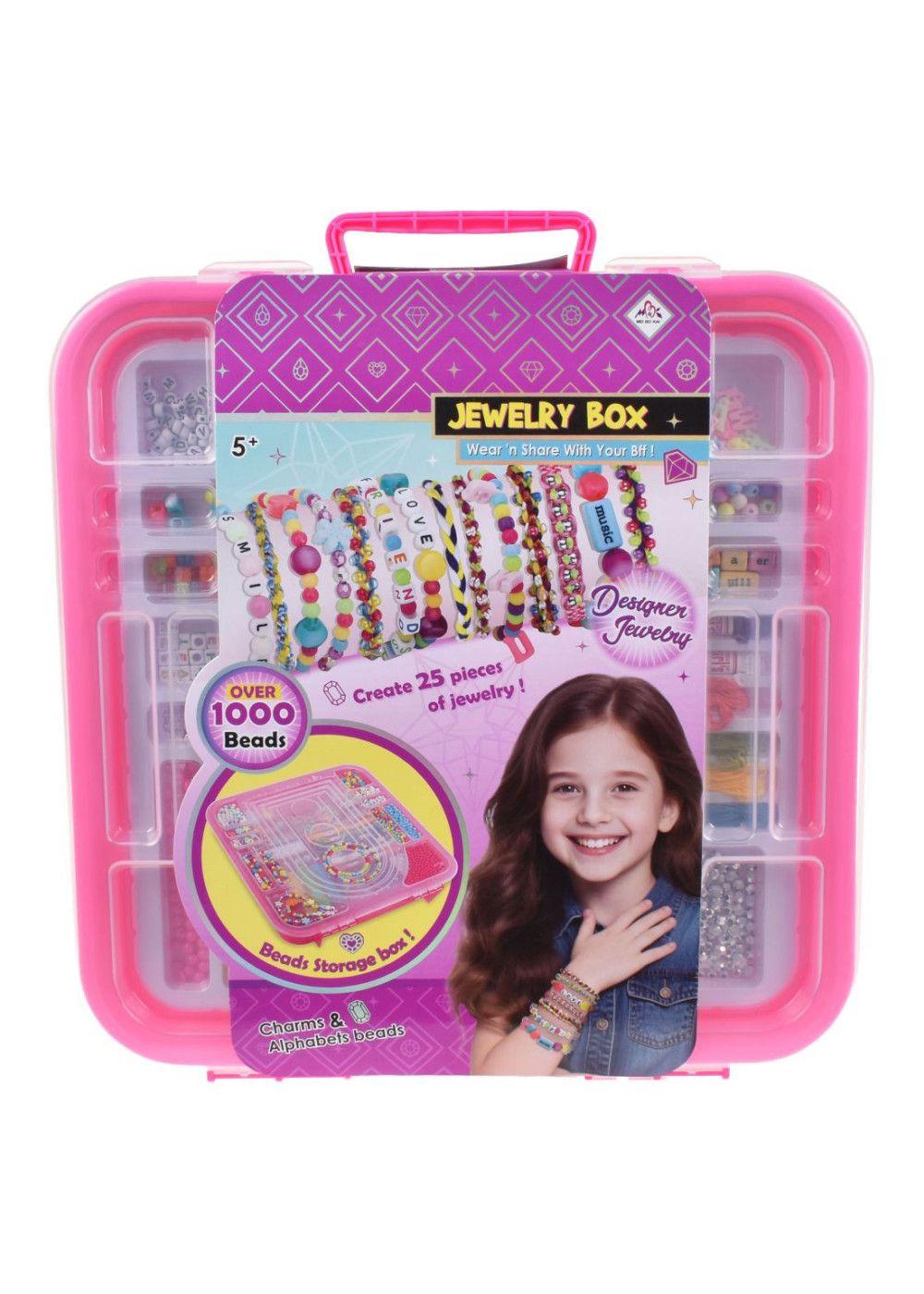 Maleta Con Set De 1000 Mostacillas-2