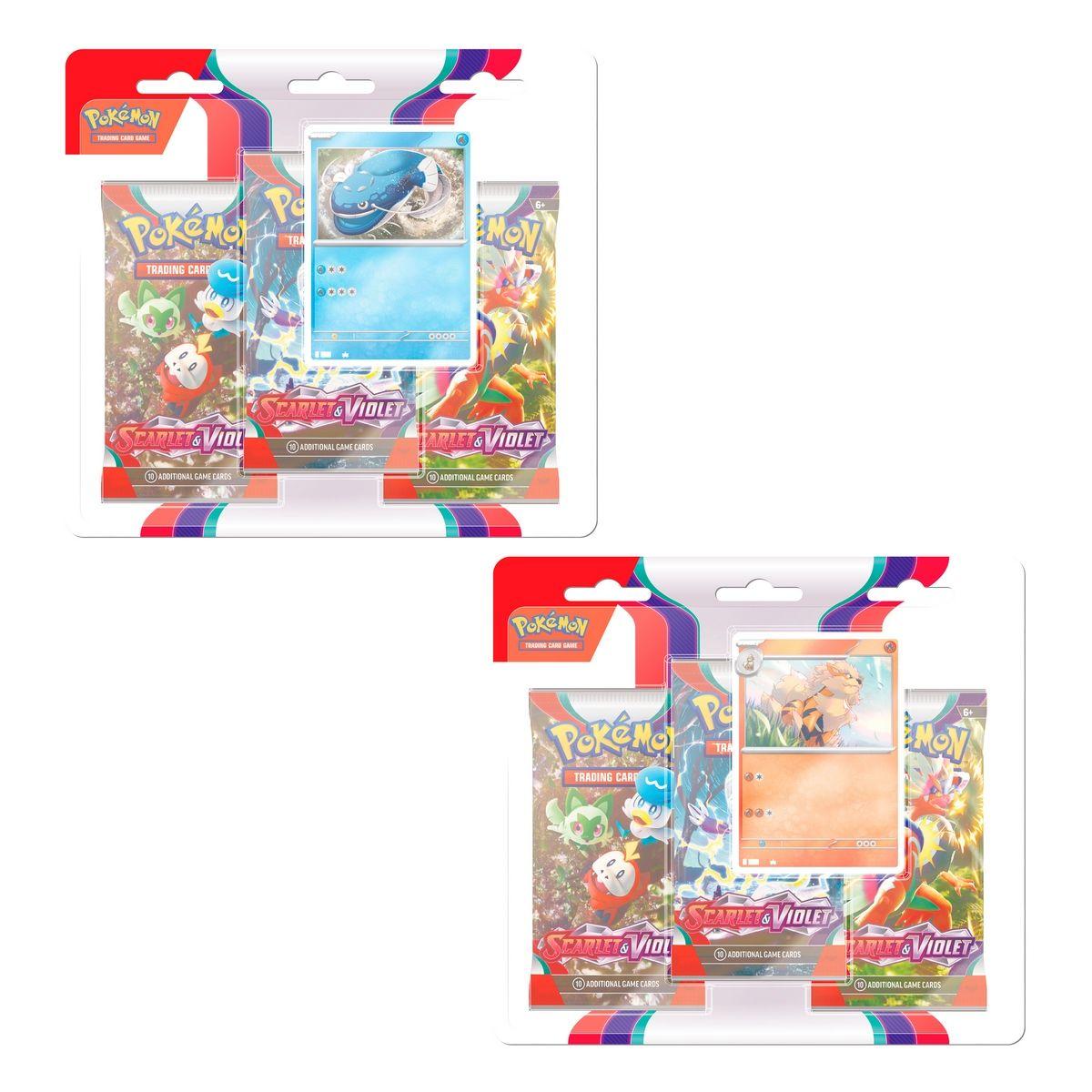 Pokemon Scarlet & Violet Pack Blister Inglés-0