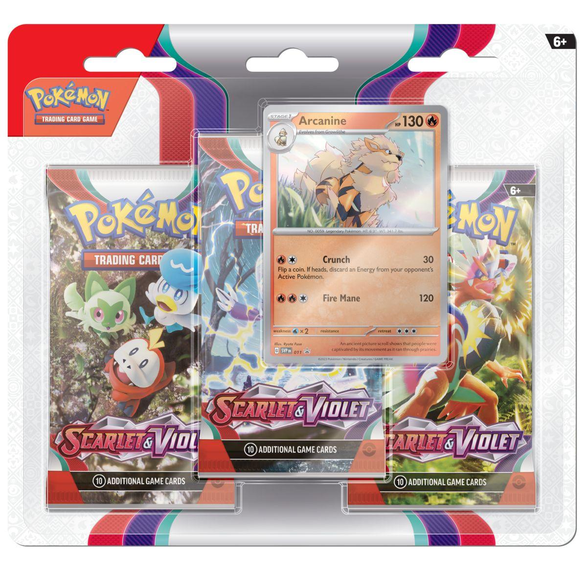 Pokemon Scarlet & Violet Pack Blister Inglés-1