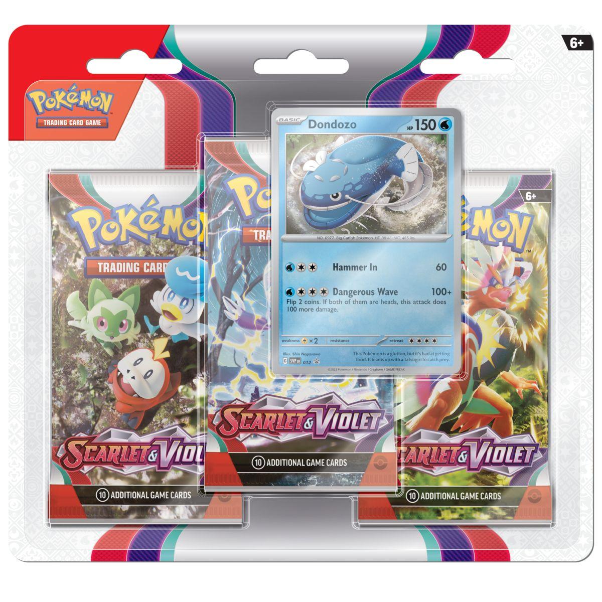 Pokemon Scarlet & Violet Pack Blister Inglés-2