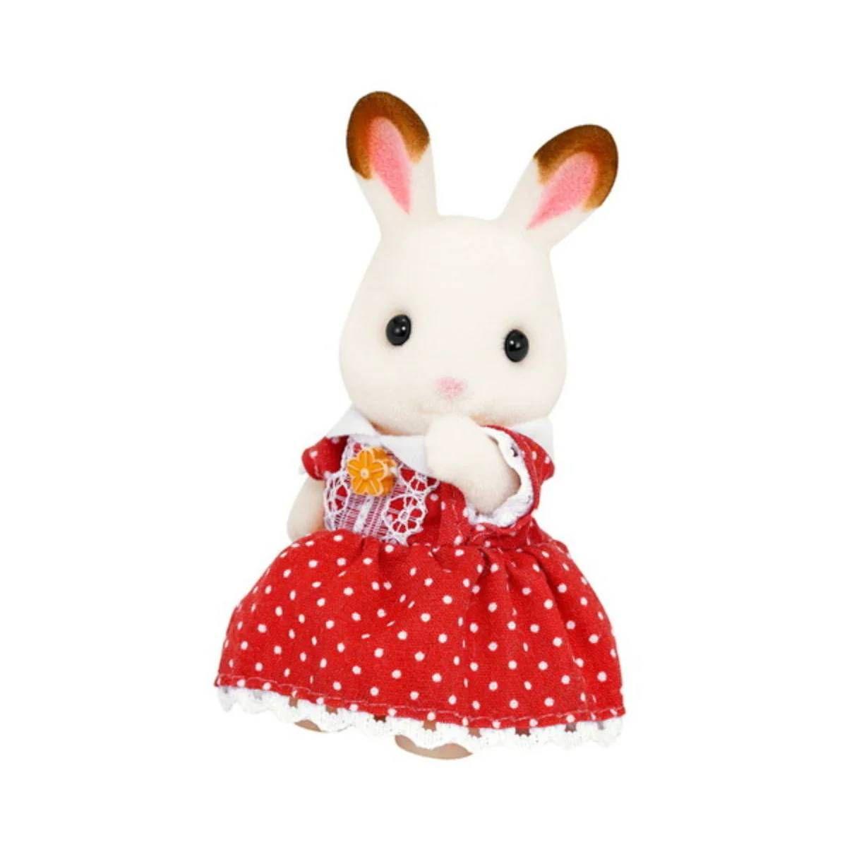 FAMILIA CONEJO CHOCOLATE  SYLVANIAN FAMILIES-3
