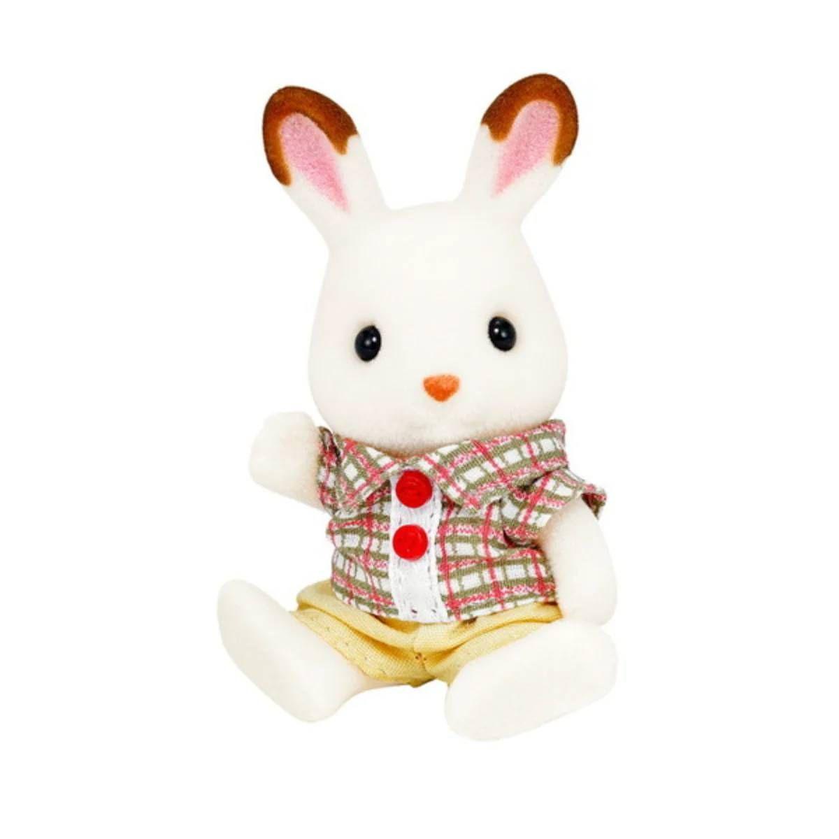 FAMILIA CONEJO CHOCOLATE  SYLVANIAN FAMILIES-4