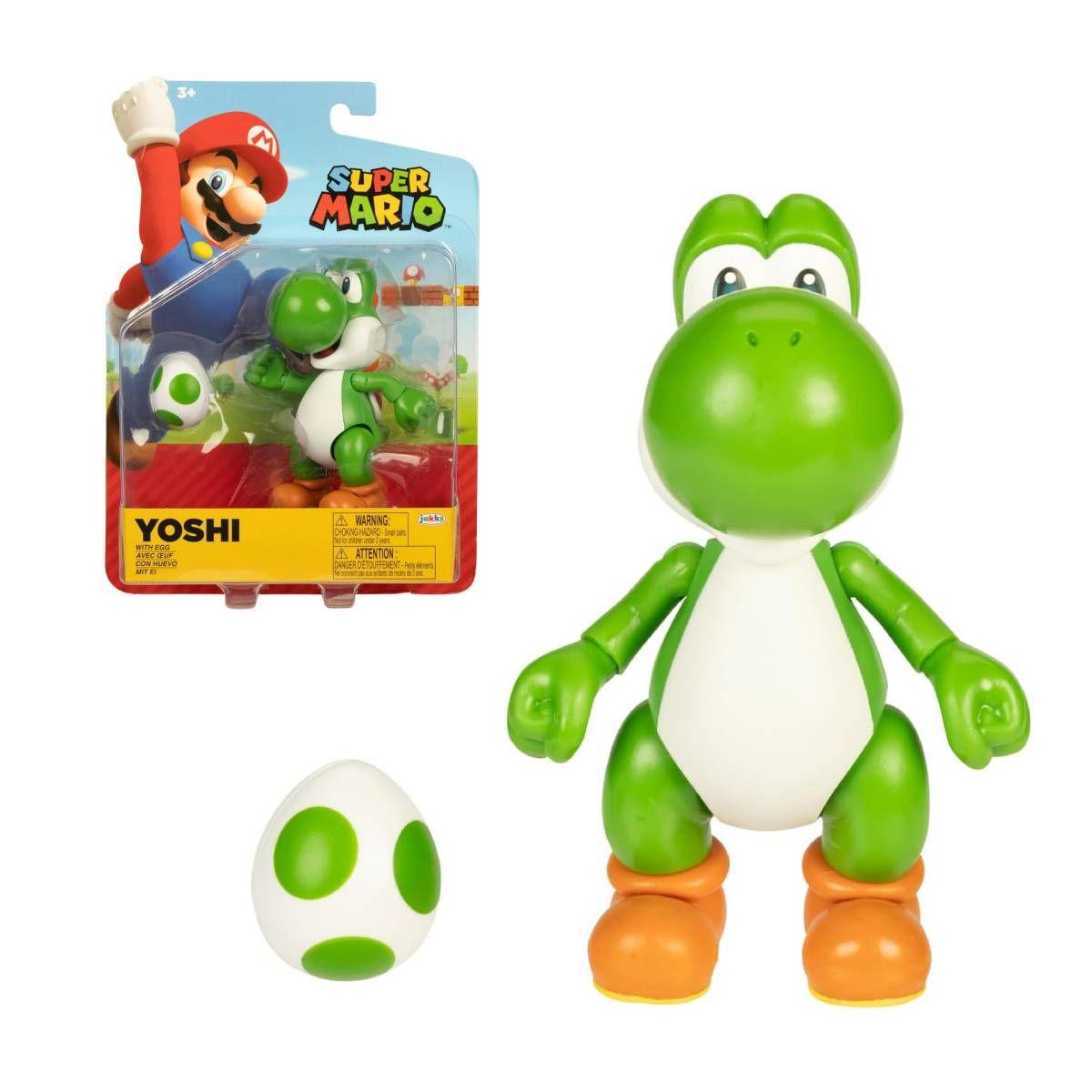 Super Mario Figura 10 Cm Nintendo - Yoshi-0
