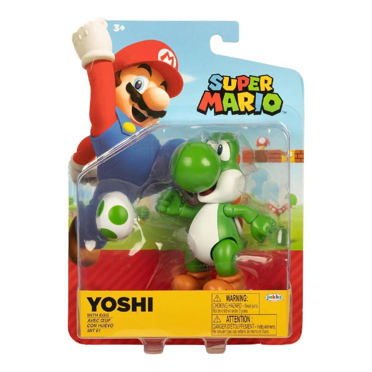 Super Mario Figura 10 Cm Nintendo - Yoshi-6