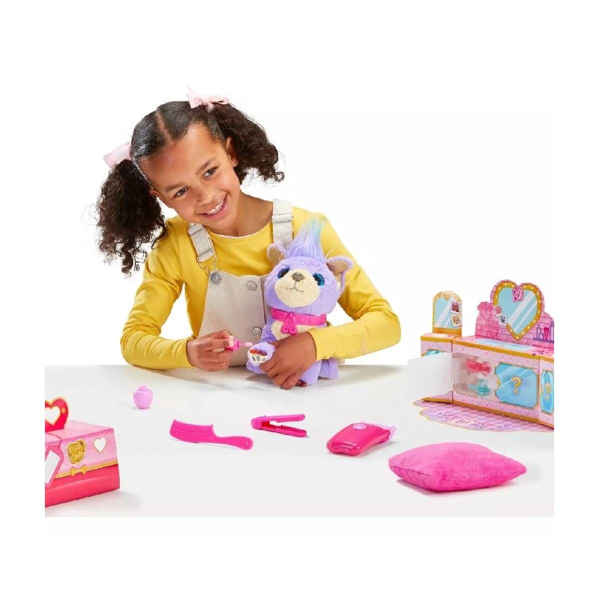 Peluche Rescatame Scruff A Luvs Cutie Cuts Shafe - Morado-1