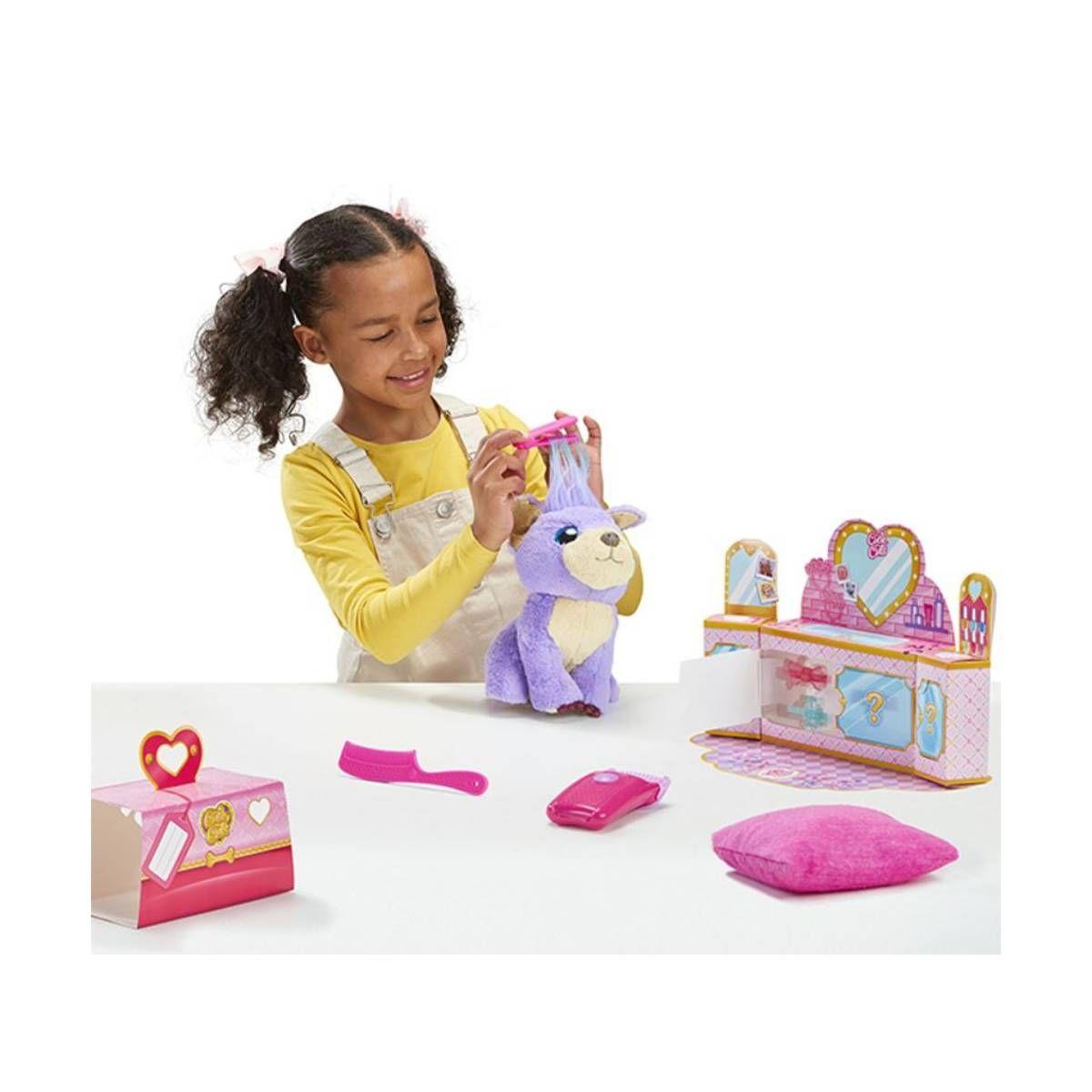 Peluche Rescatame Scruff A Luvs Cutie Cuts Shafe - Morado-3