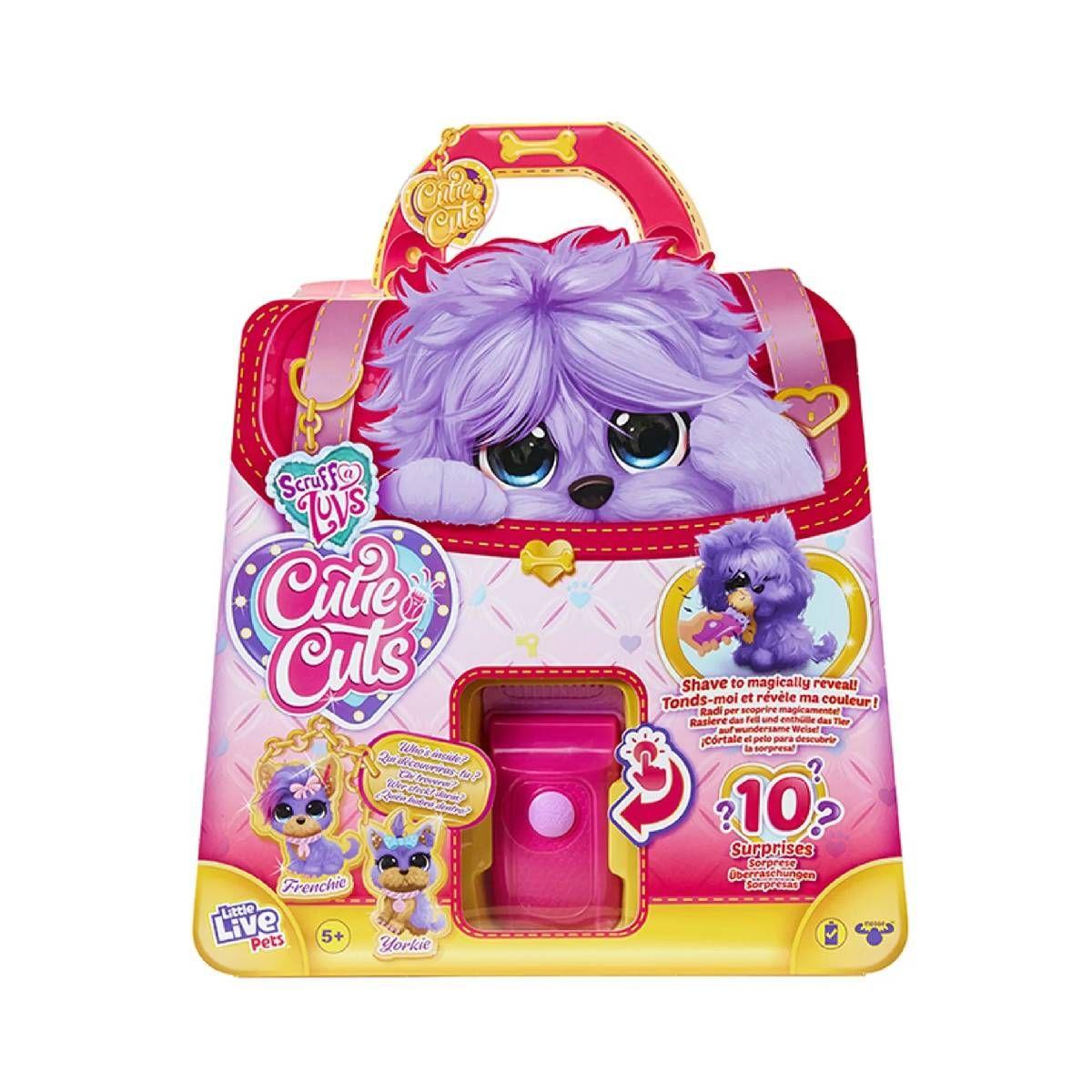 Peluche Rescatame Scruff A Luvs Cutie Cuts Shafe - Morado-6