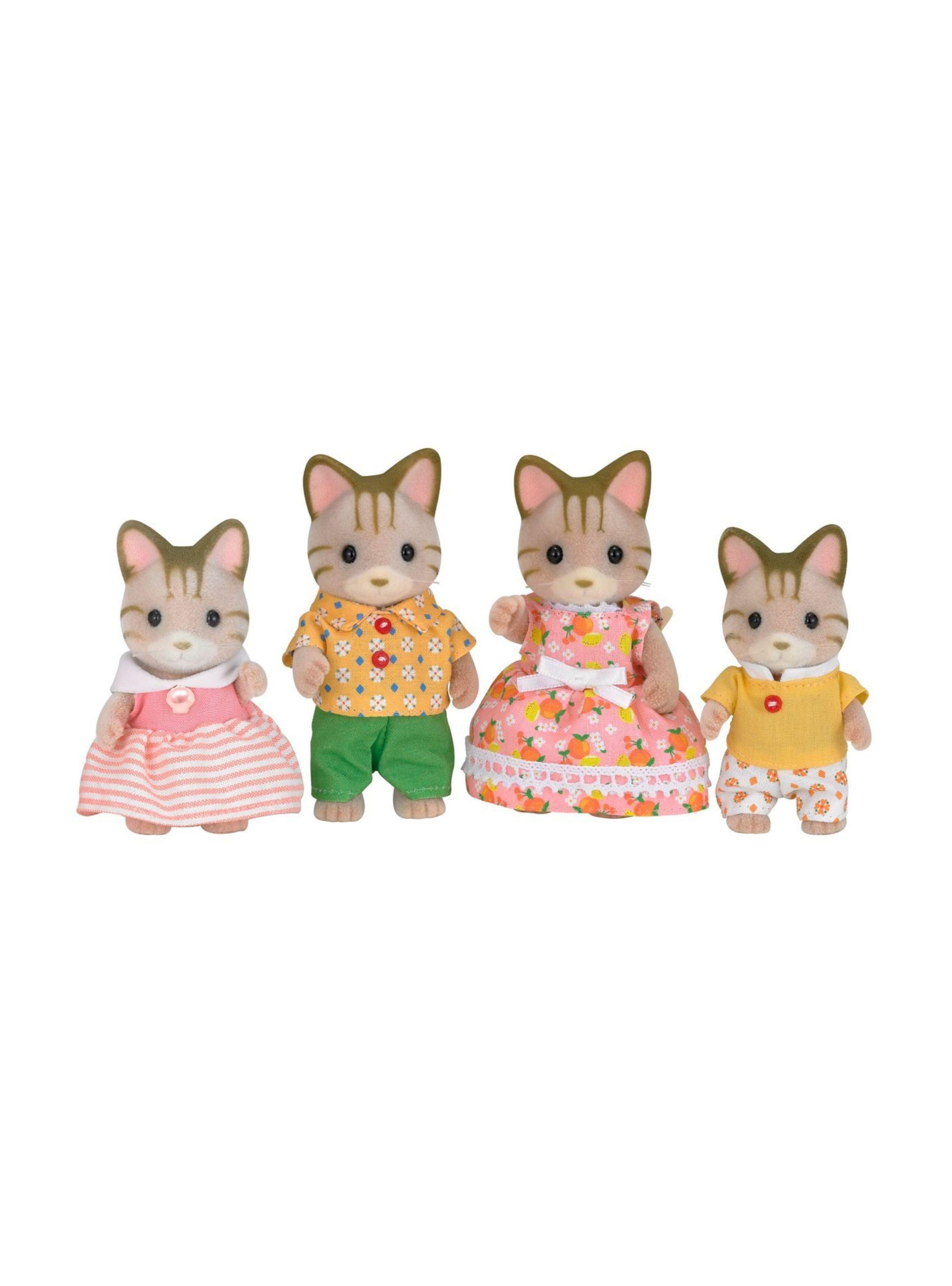 FAMILIA GATO DE RAYAS SYLVANIAN FAMILIES-0