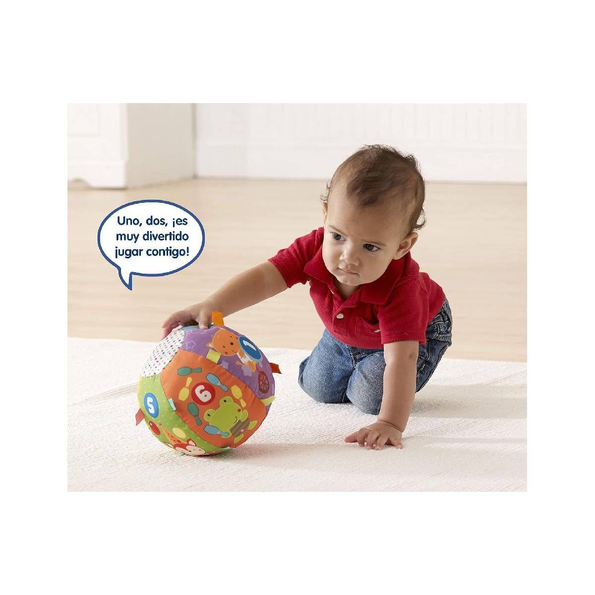 Bola interactiva VTECH para bebé colores y sonidos-3
