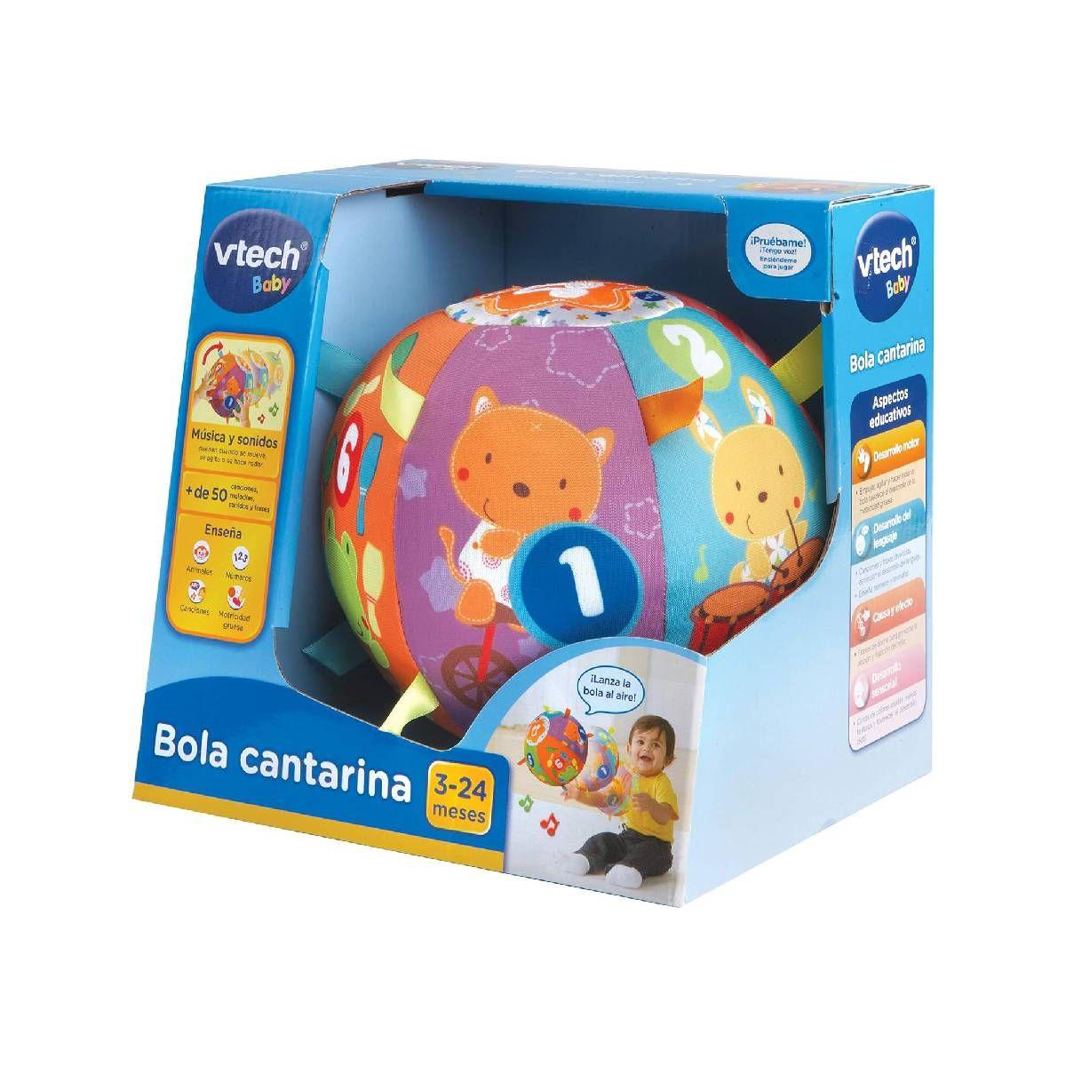 Bola interactiva VTECH para bebé colores y sonidos-8