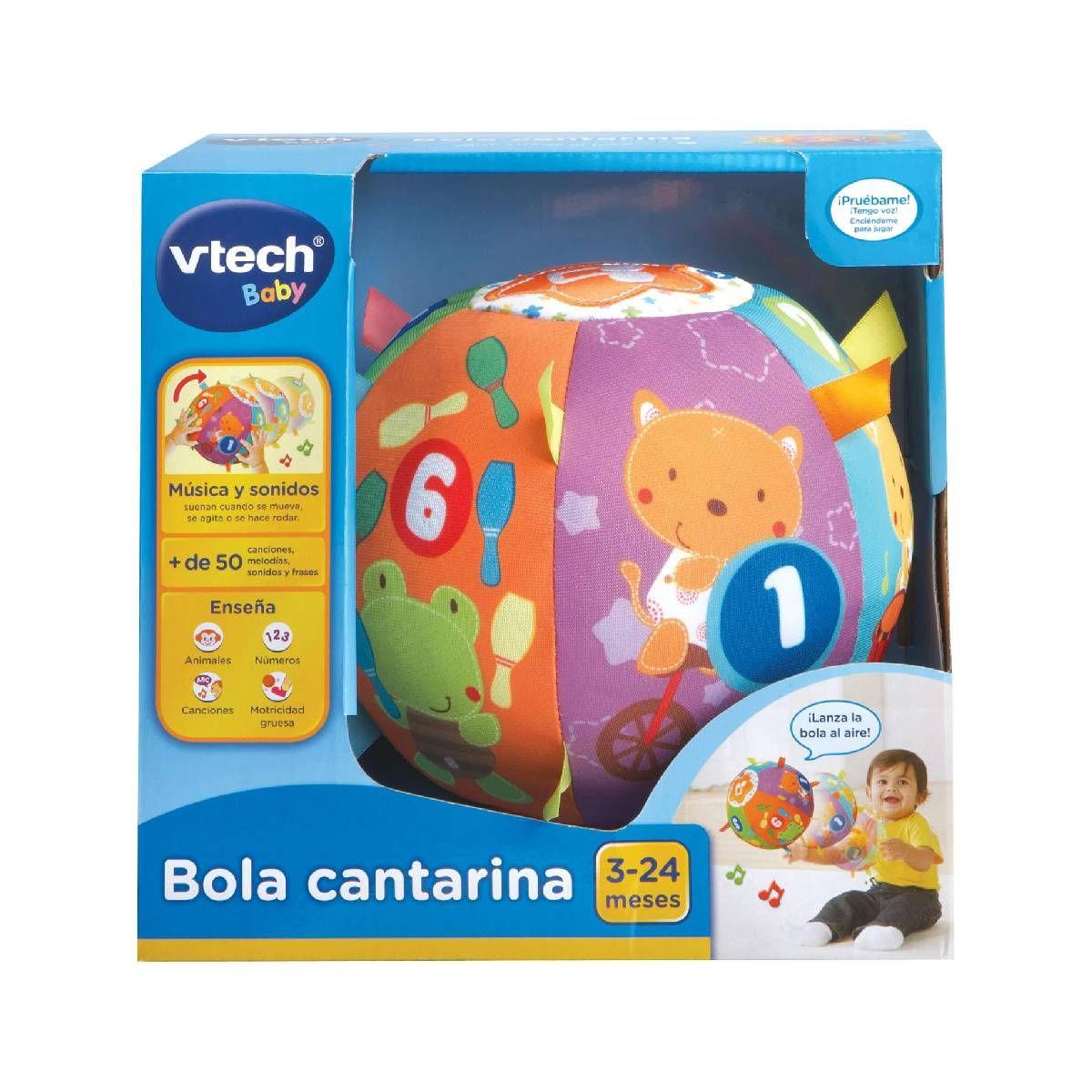 Bola interactiva VTECH para bebé colores y sonidos-9
