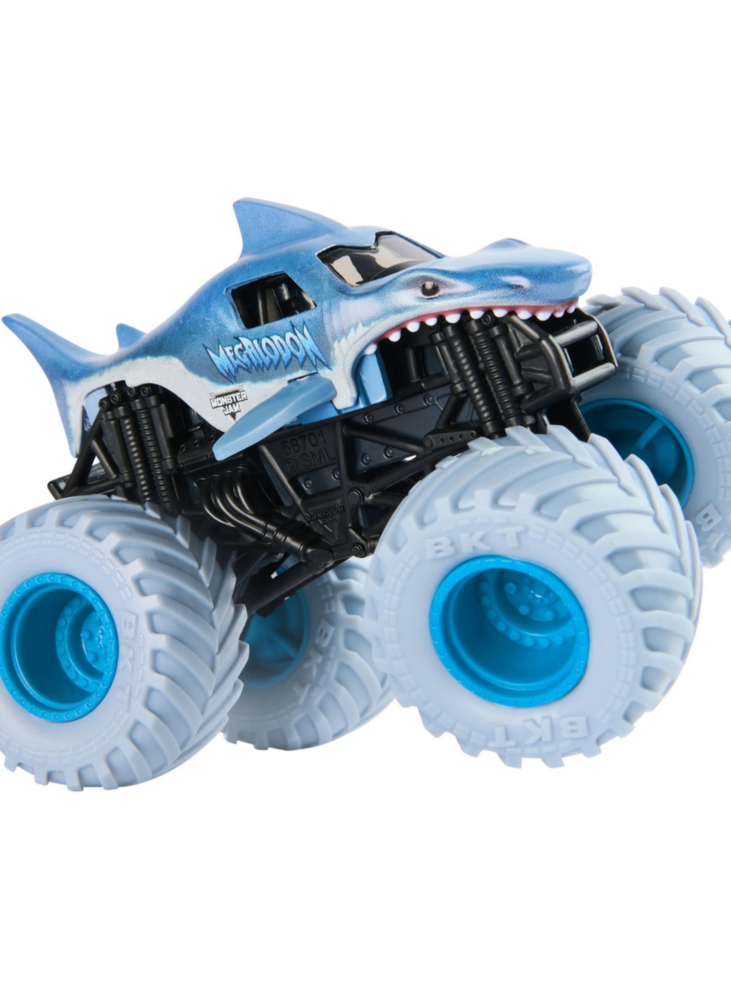 Vehículos Monster Jam 1:64 pack 2 Earth Shaker y Megalodon-6