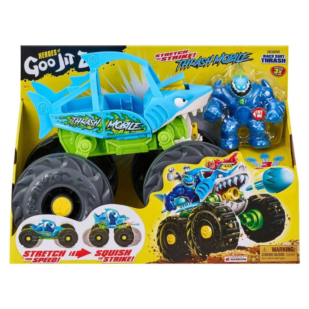 Goo Jit Zu Heroe Stretch & Veh. Strike Trash-4