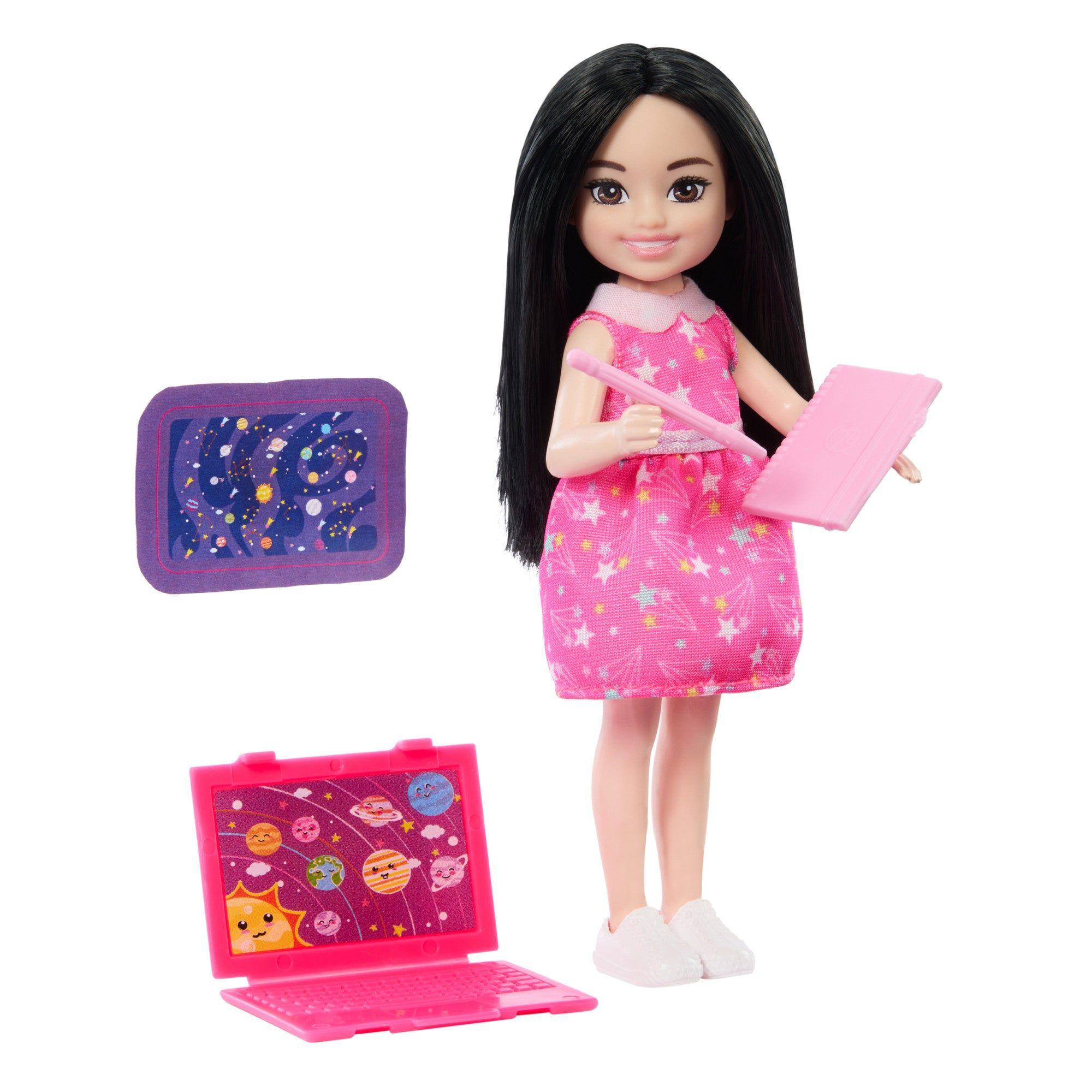 BARBIE CHELSEA APRENDIENDO PROFESIONES MATTEL - ASTRONOMA-3