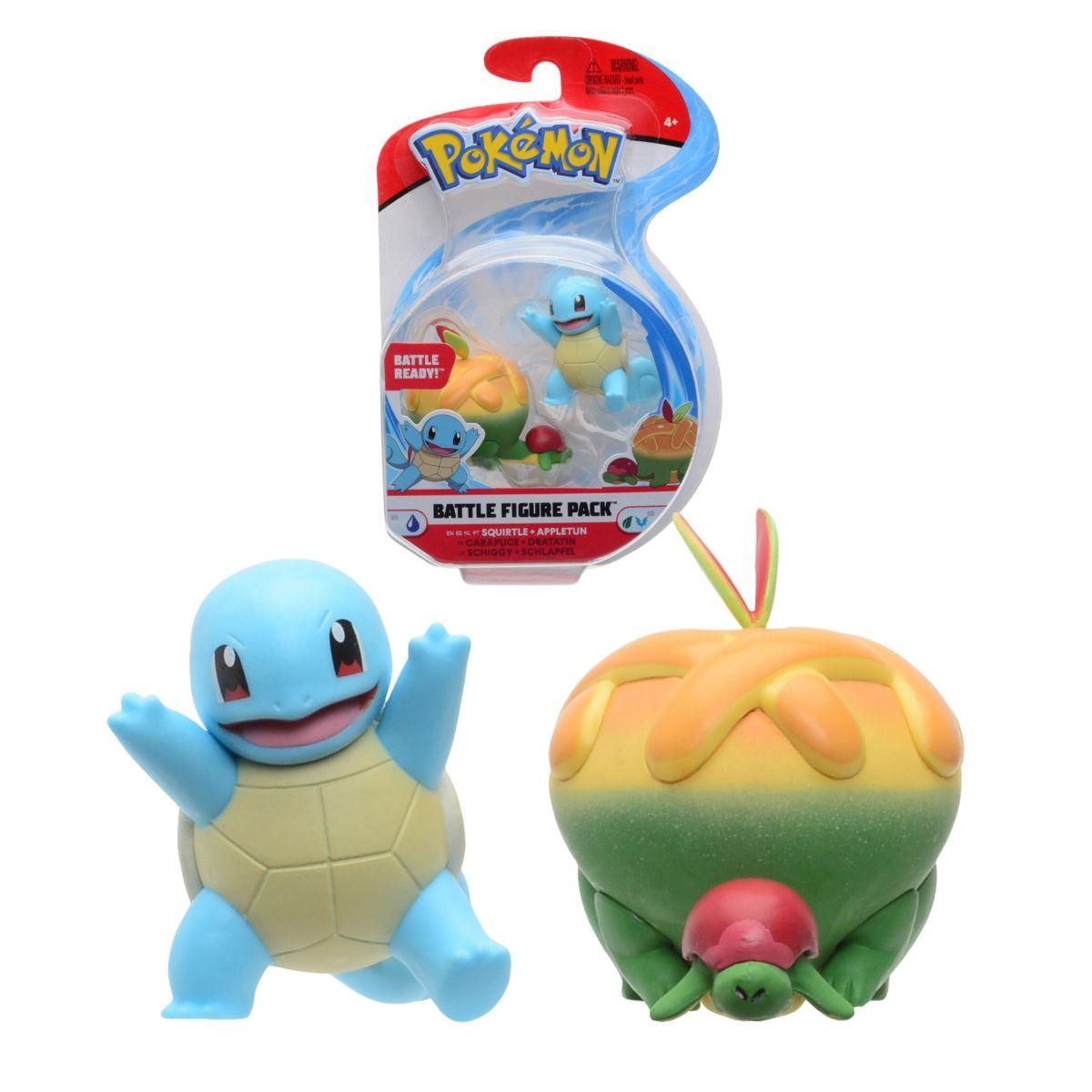 Set 1 O 2 Figuras De 5 A 8 Cm. Pokemon - Squirtle, Appletun-0