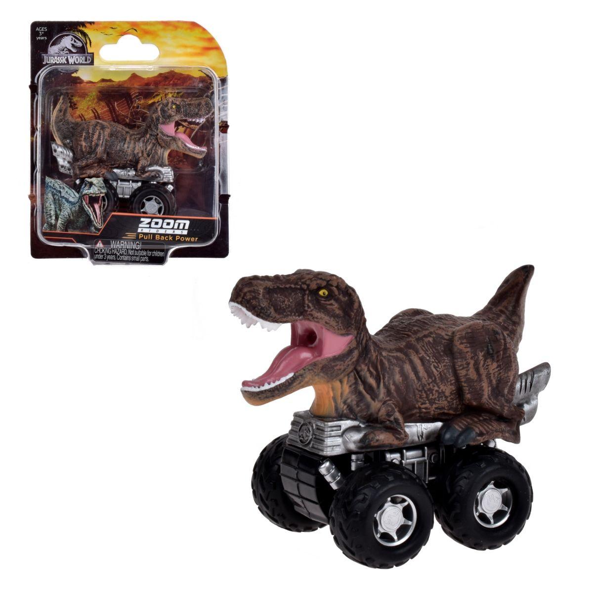 Dinosaurio Vehiculo Jurassic World Clasico - T-Rex-0