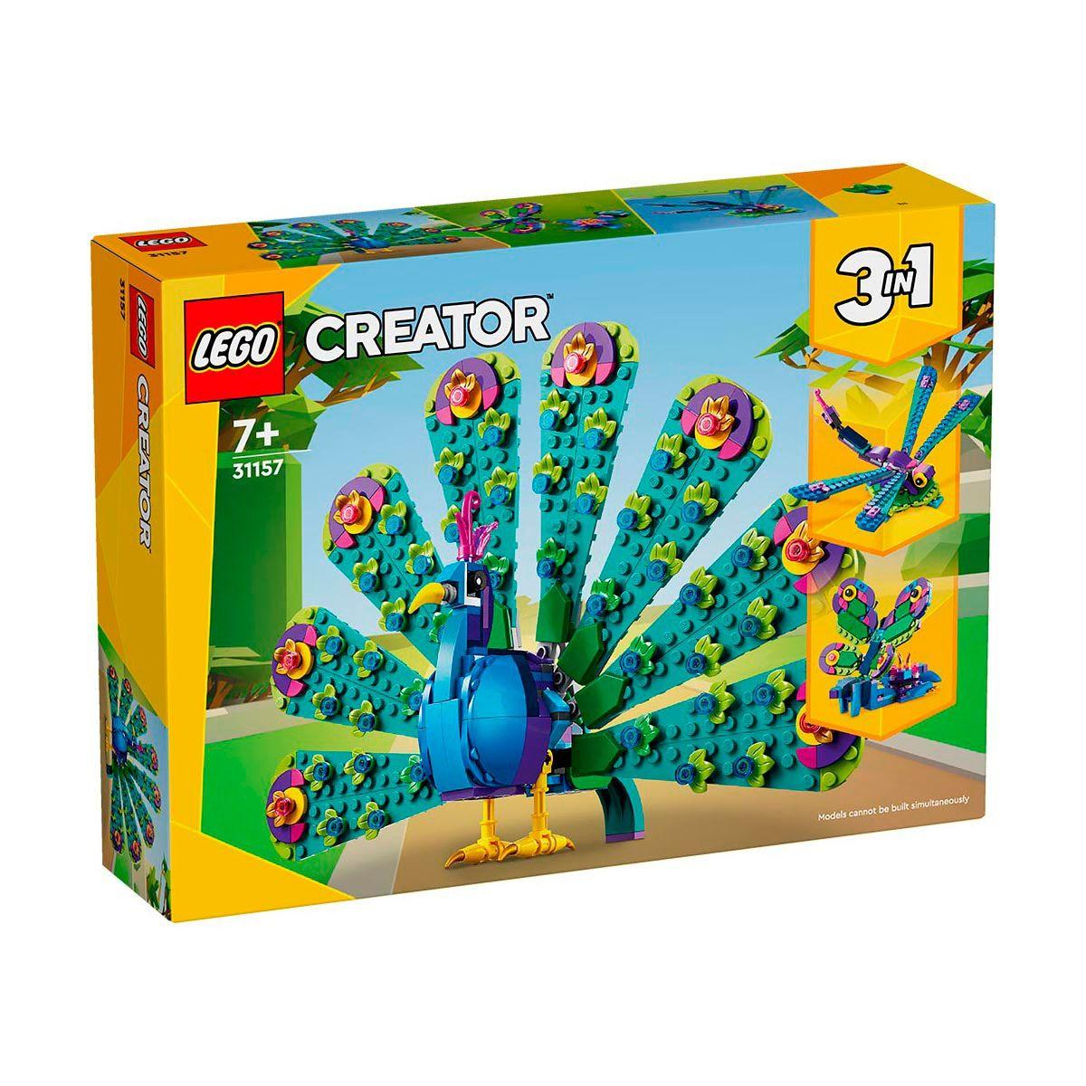 PAVO REAL EXÓTICO LEGO CREATOR-4