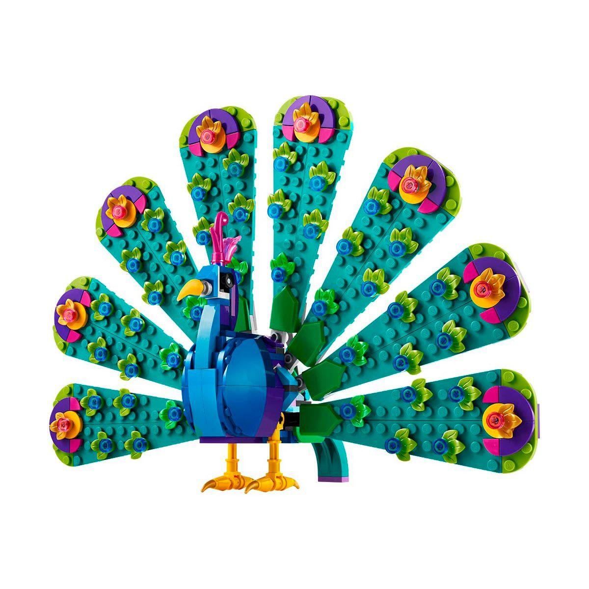 PAVO REAL EXÓTICO LEGO CREATOR-2