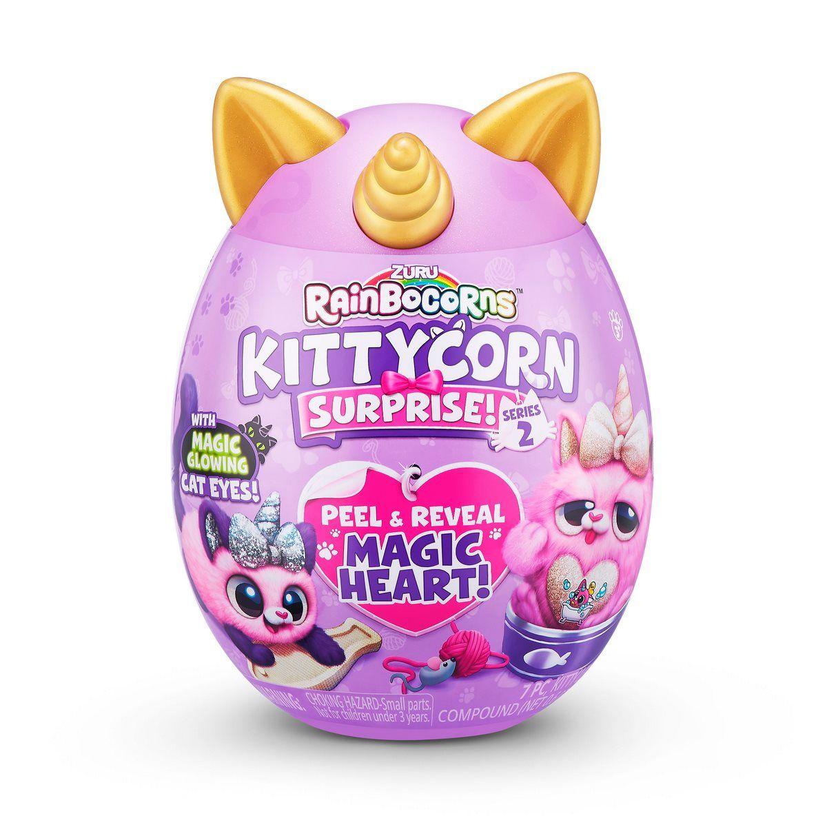 HUEVO SORPRESA KITTYCORN RAINBOCORNS - DORADO-2