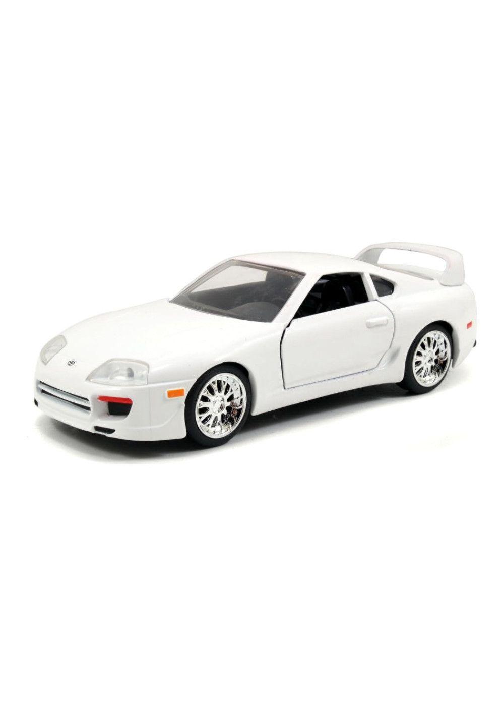 Vehiculo R&f 1:32 1995 Toyota Supra-white Jada-0