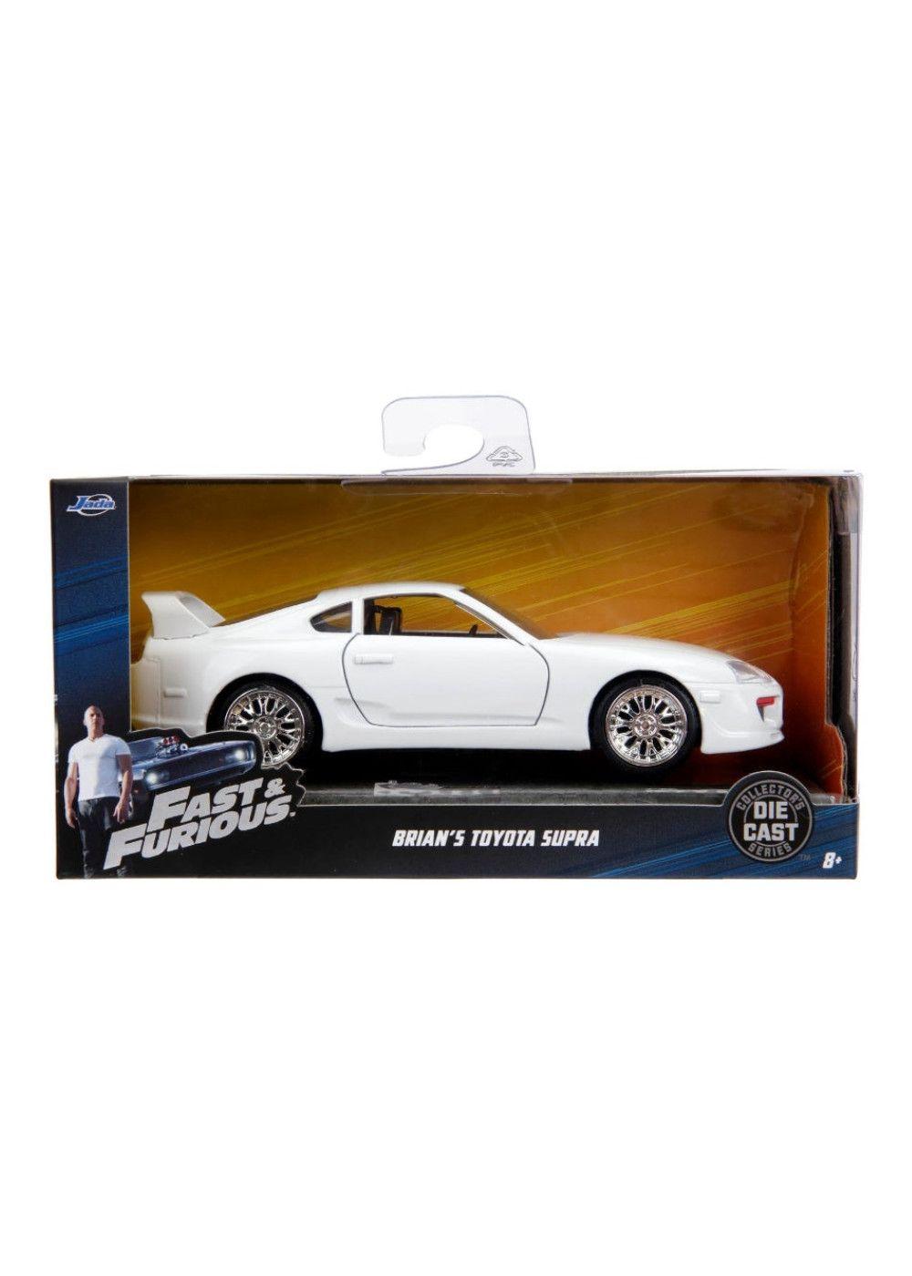 Vehiculo R&f 1:32 1995 Toyota Supra-white Jada-1