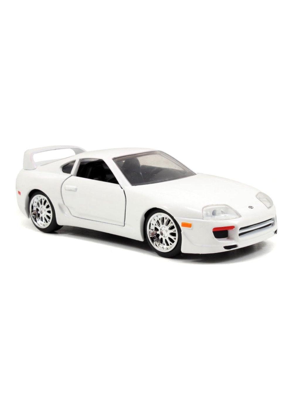 Vehiculo R&f 1:32 1995 Toyota Supra-white Jada-3