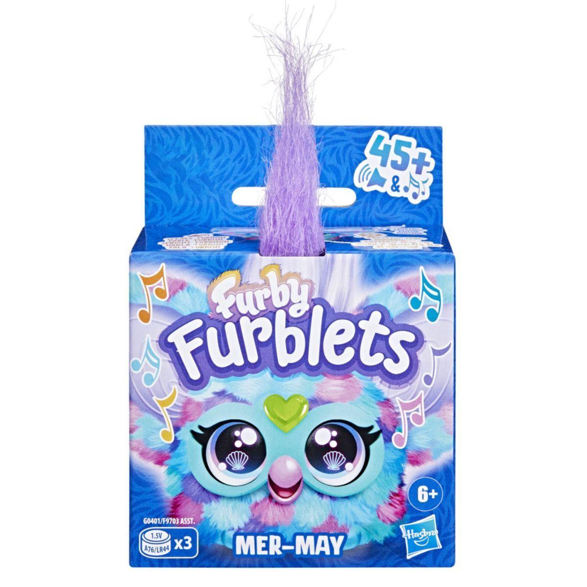 MINI PELUCHE FURBY FURBLETS - MER-MAY-7