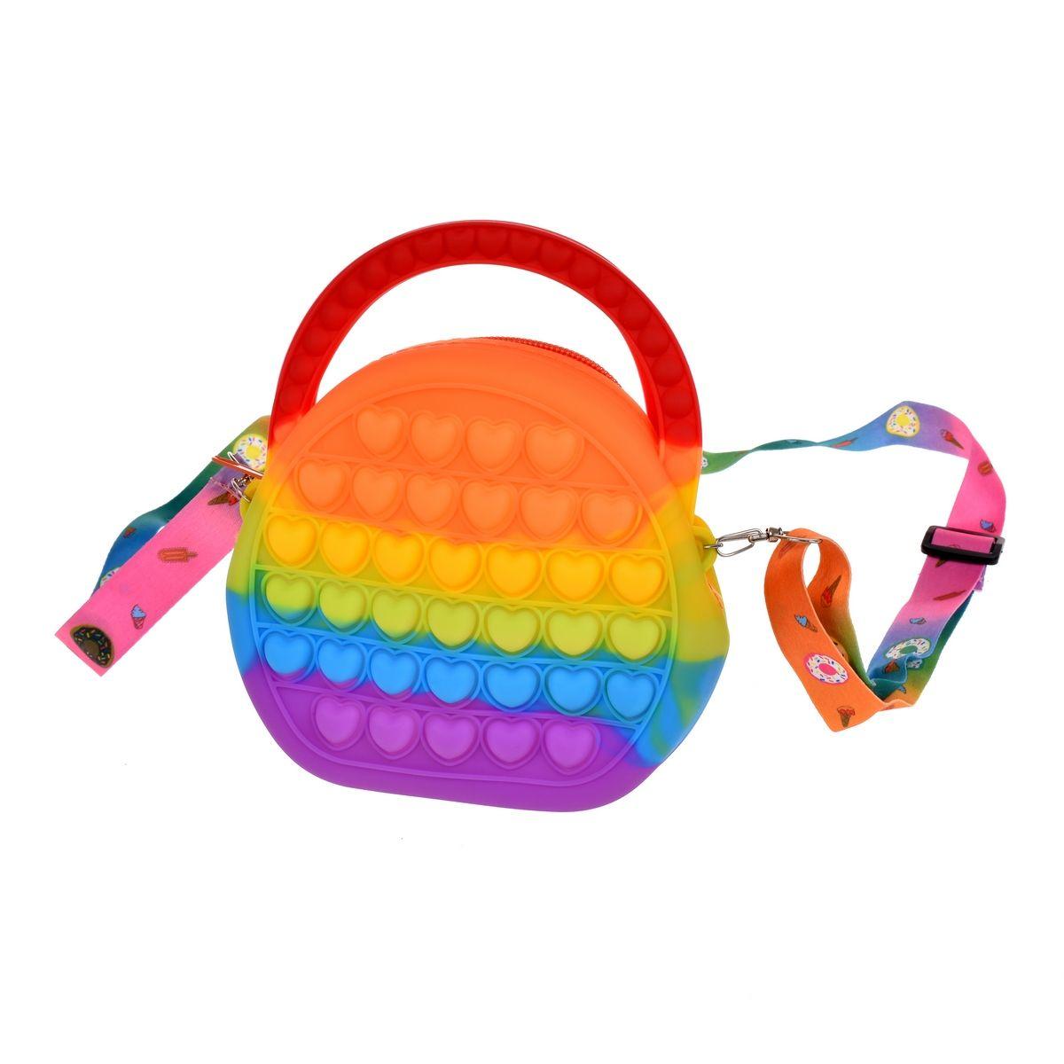 Carterita Redonda Pop It - Con Manijas Rojas-0