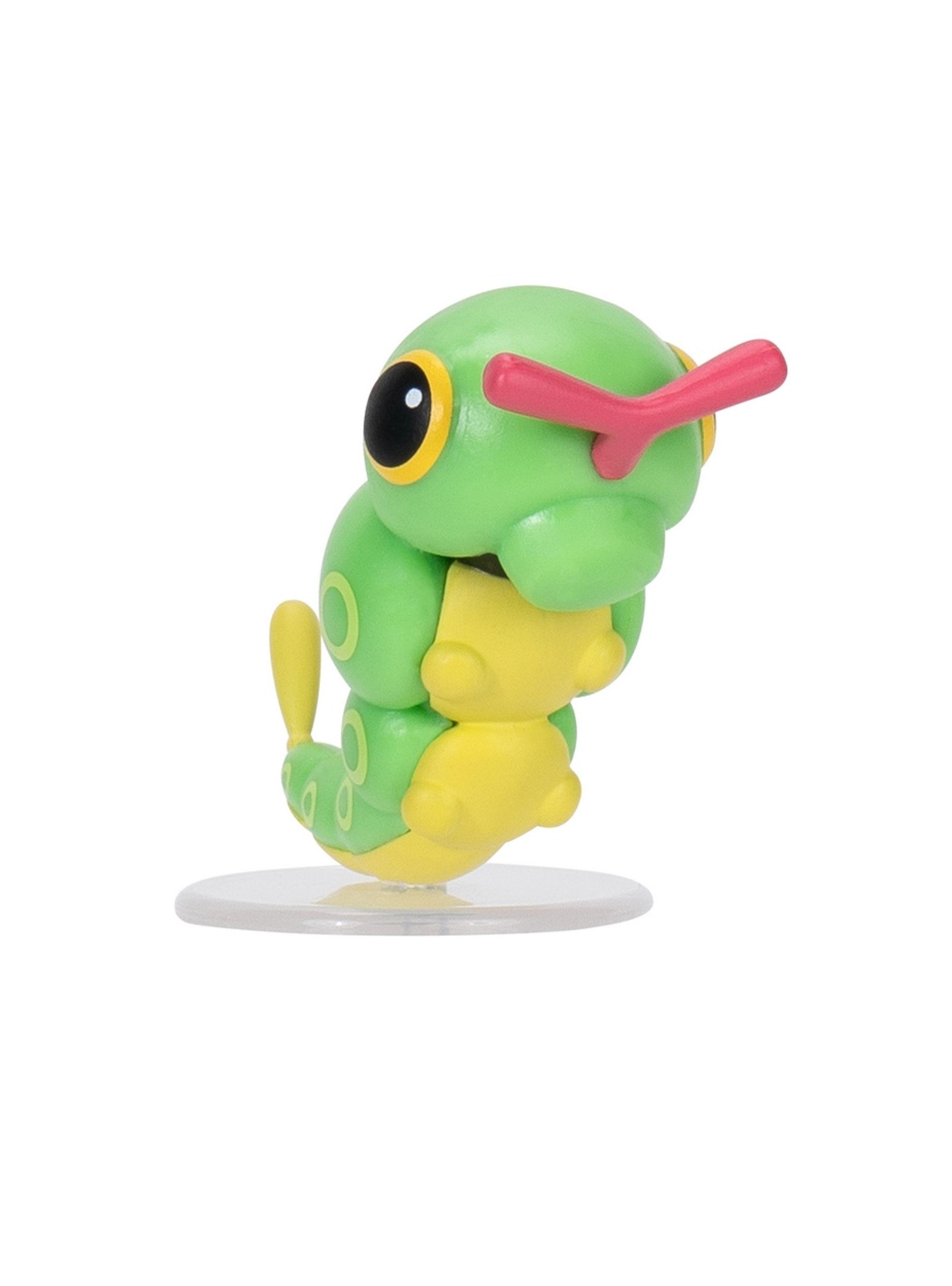 Pokémon Battle Figura Pack 3 Caterpie Rockruff Y Electabuzz-2