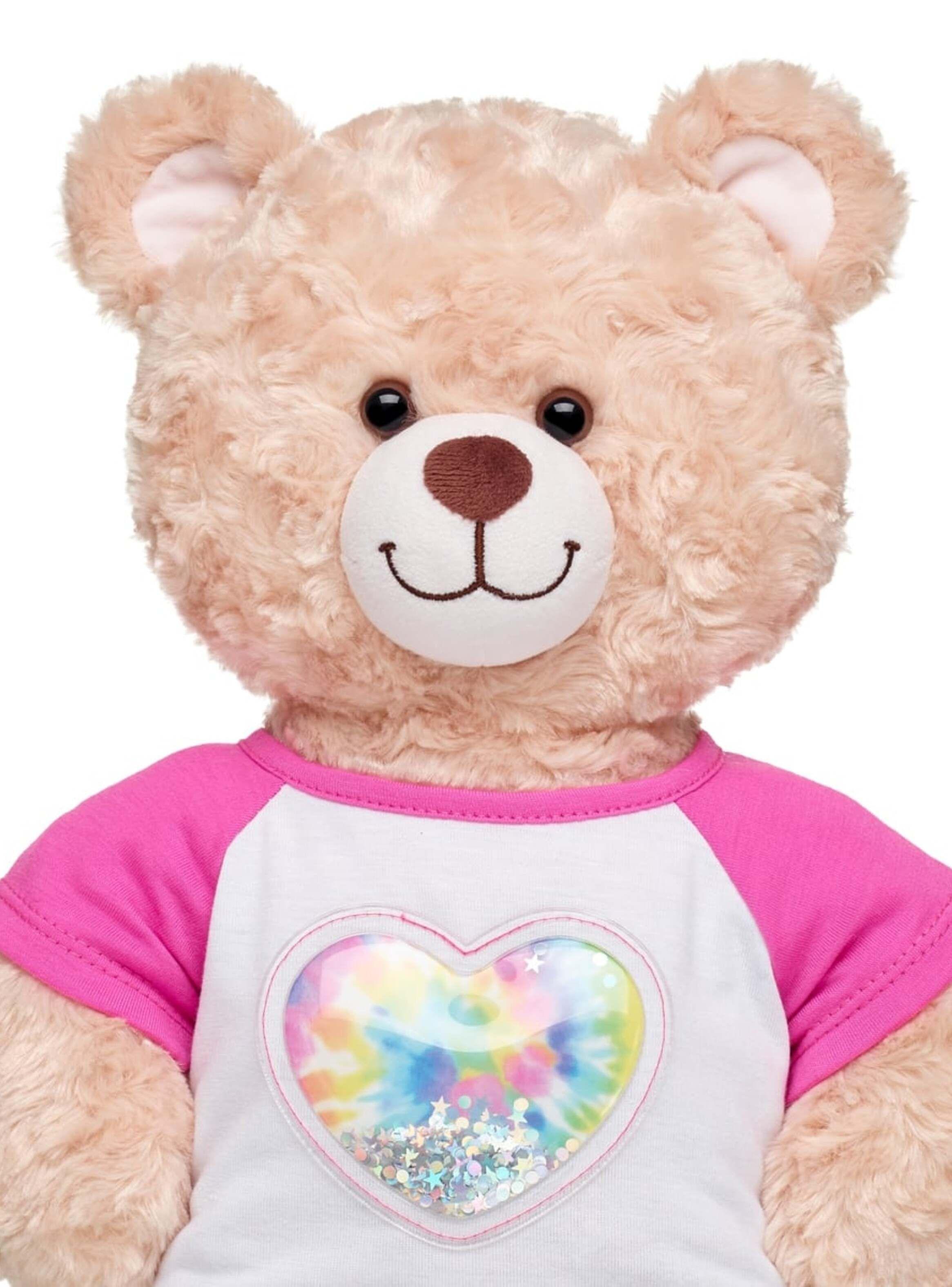 Polera Corazón Lentejuela Arcoíris Build-A-Bear-2