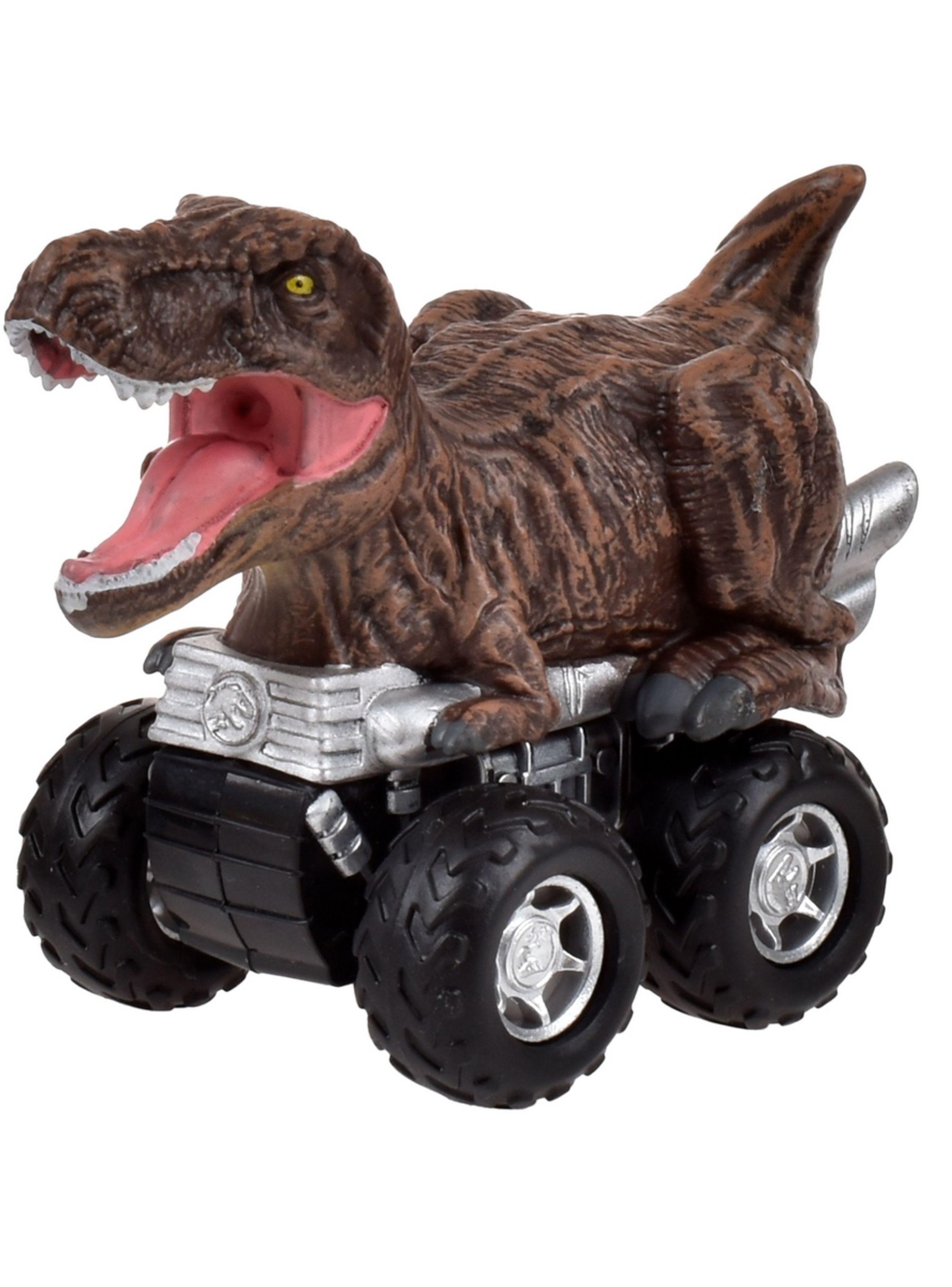 DINOSAURIO VEHÍCULO PULLBACK JURASSIC WORLD - T.REX-0