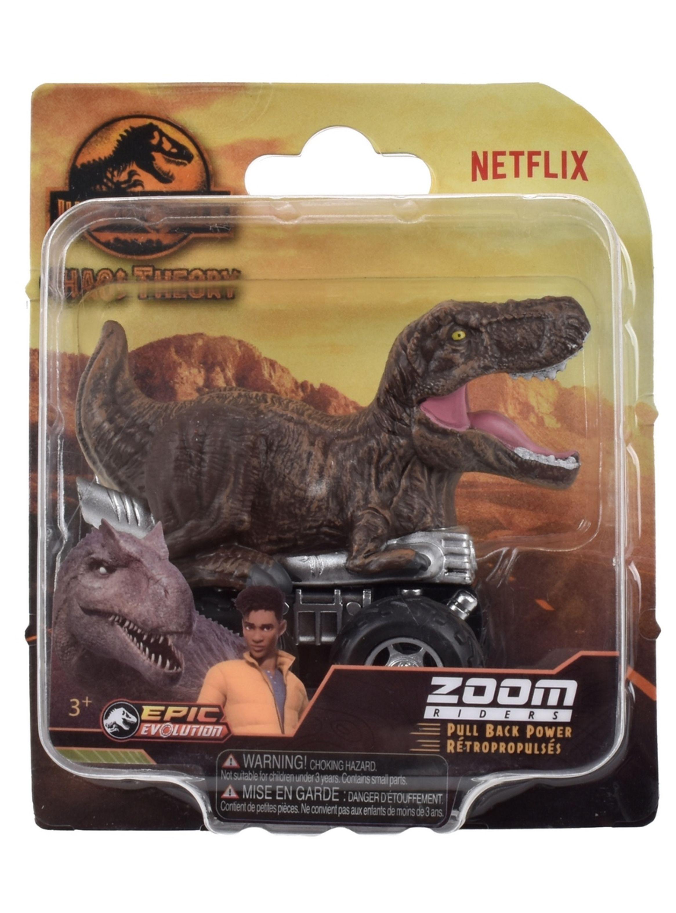 DINOSAURIO VEHÍCULO PULLBACK JURASSIC WORLD - T.REX-2