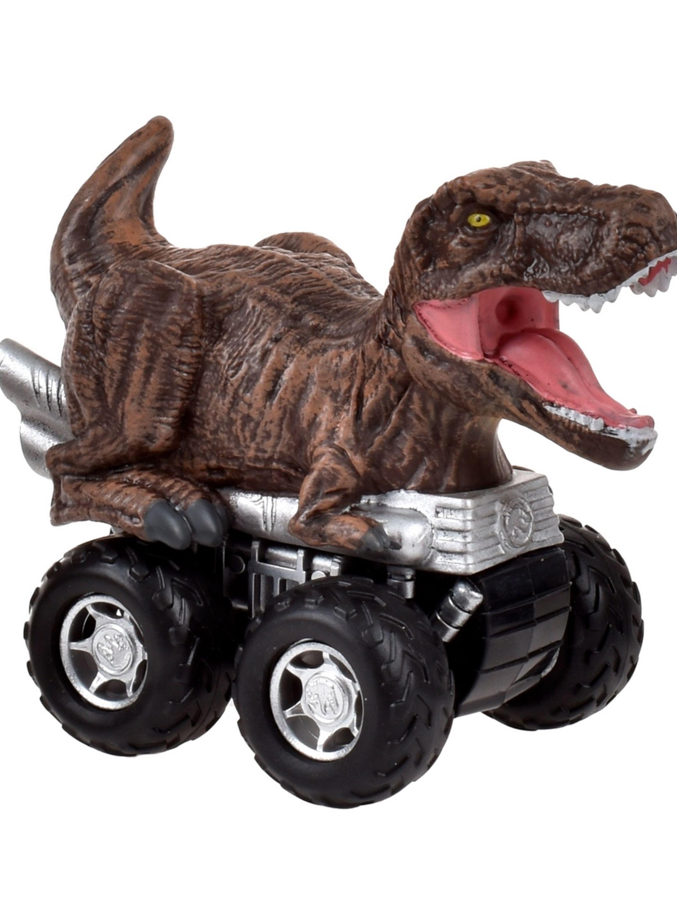 DINOSAURIO VEHÍCULO PULLBACK JURASSIC WORLD - T.REX-5