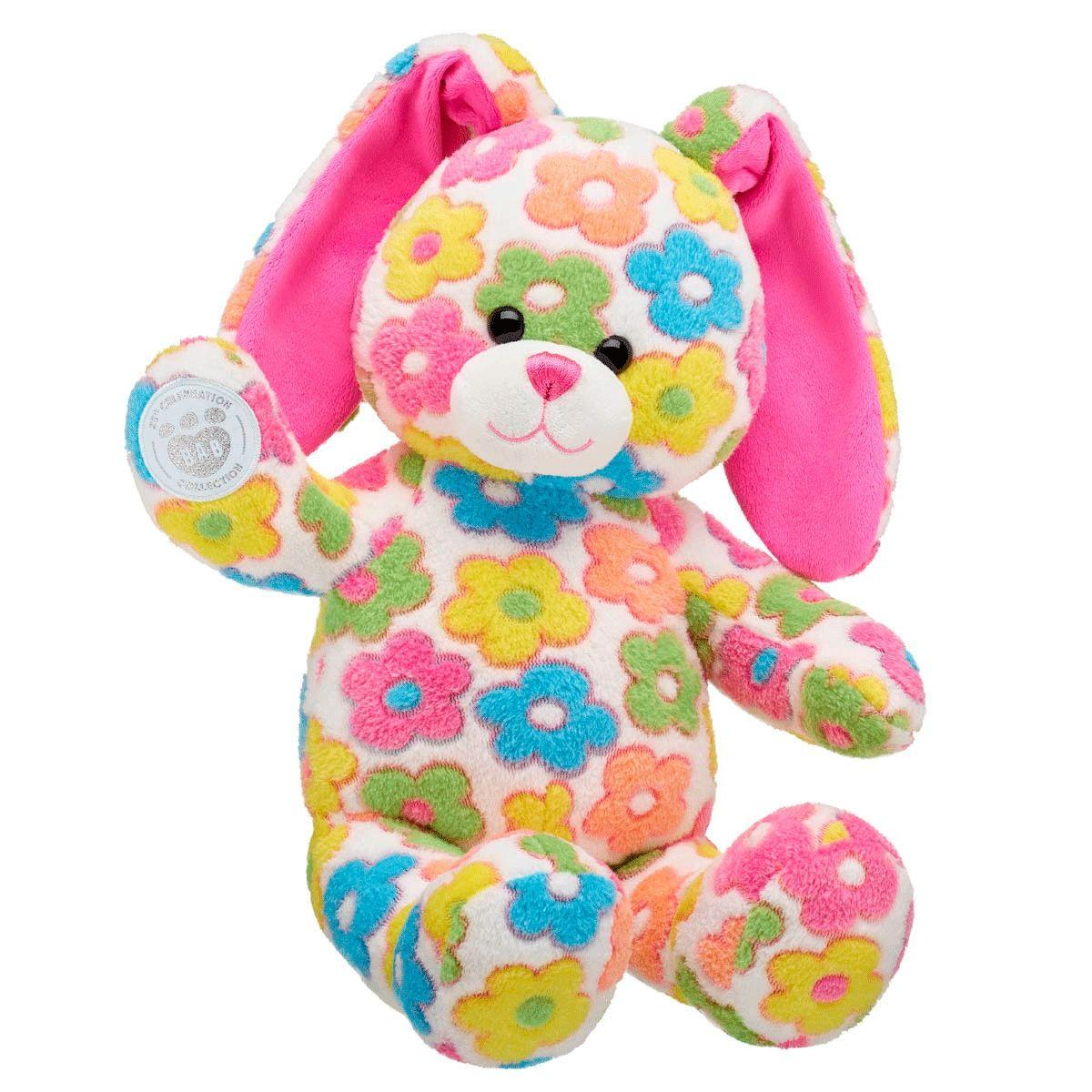 Peluche Conejito Flores 25 Aniversario Build-a-bear-0